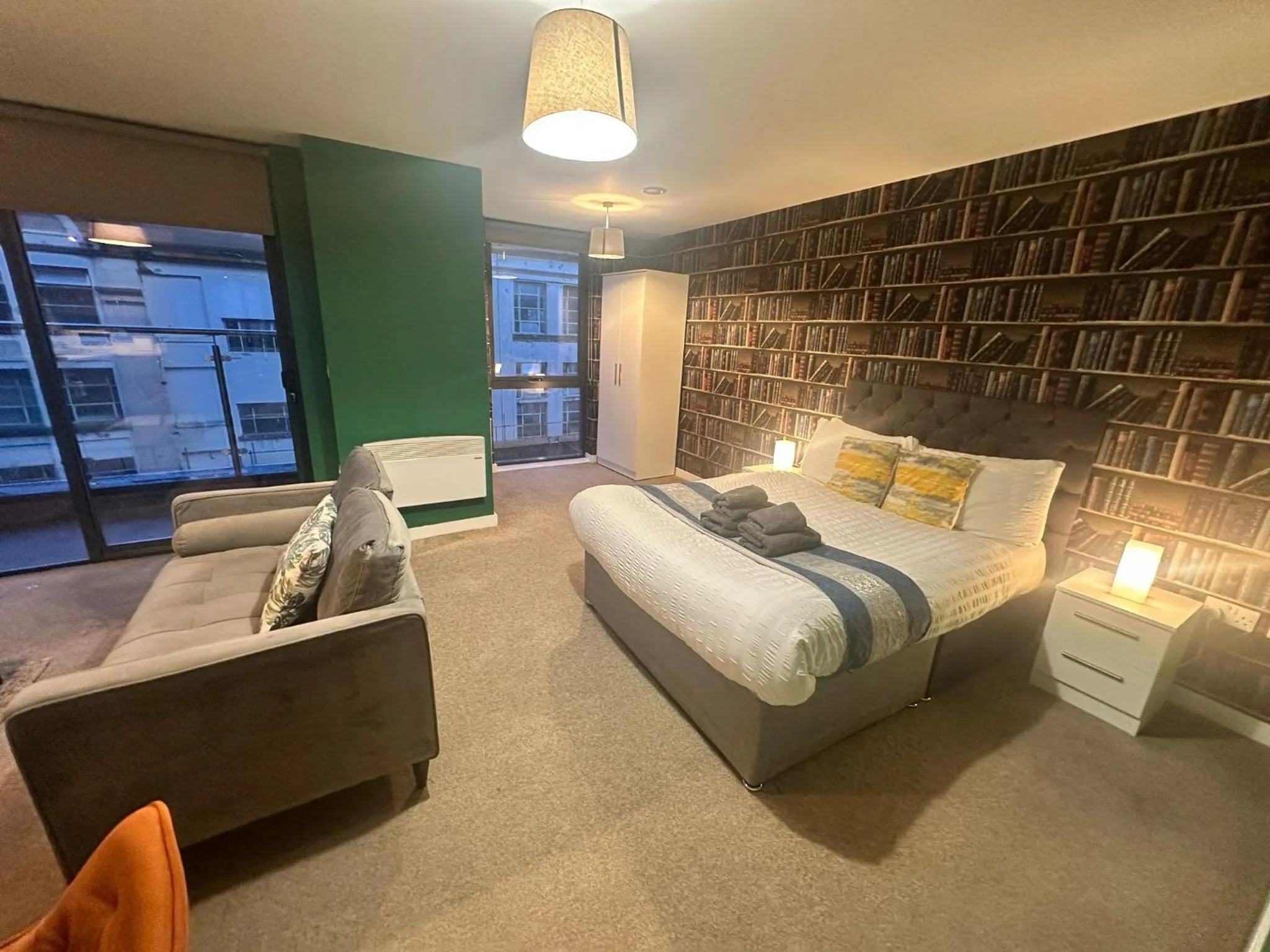 Bedroom, Bed in Adelphi Wharf Apartments by Beehosting