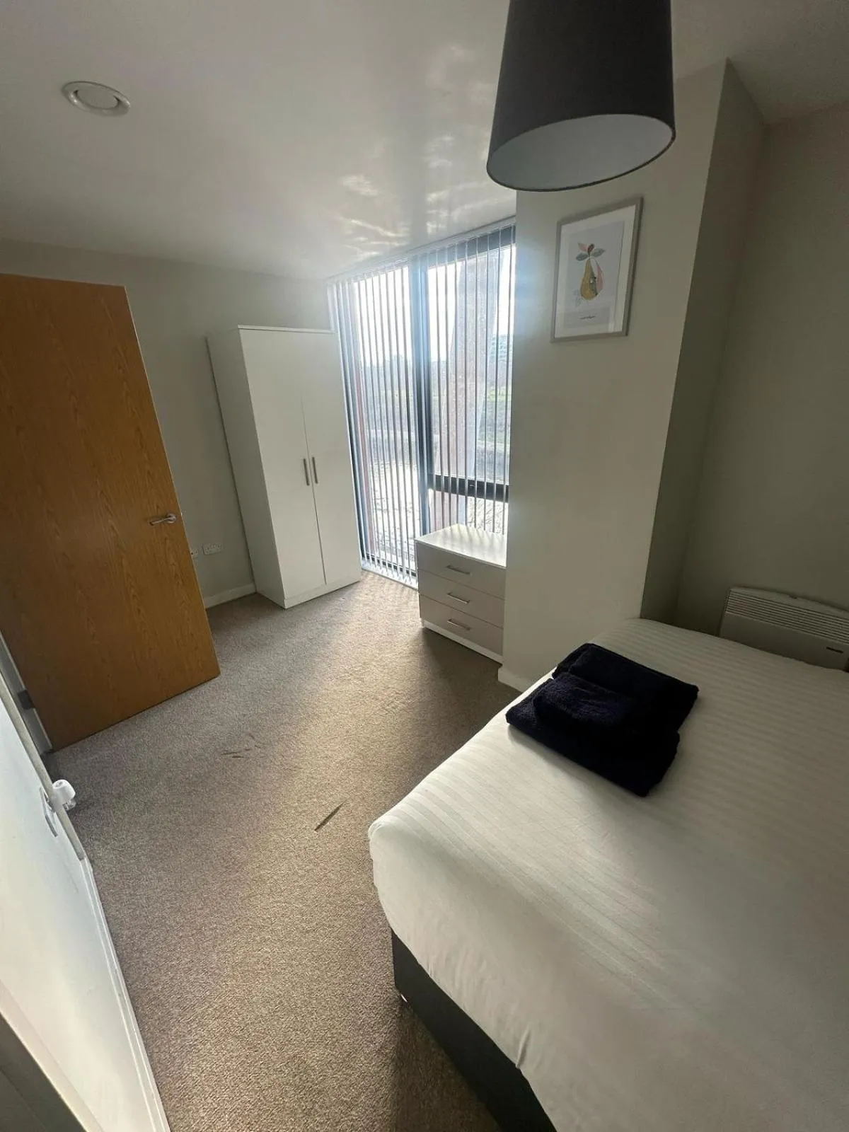 Bedroom, Bed in Adelphi Wharf Apartments by Beehosting