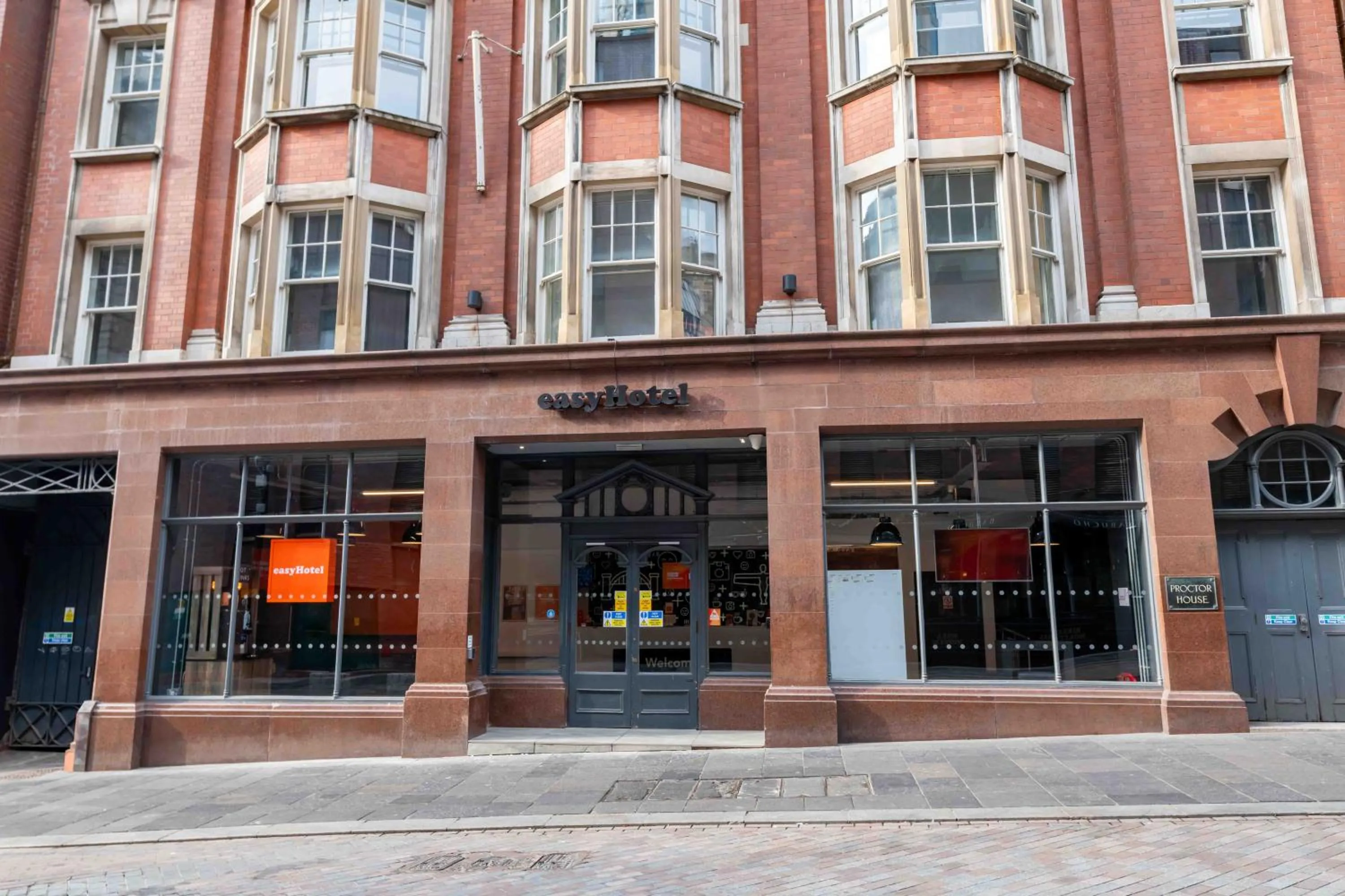 Property building in easyHotel Newcastle