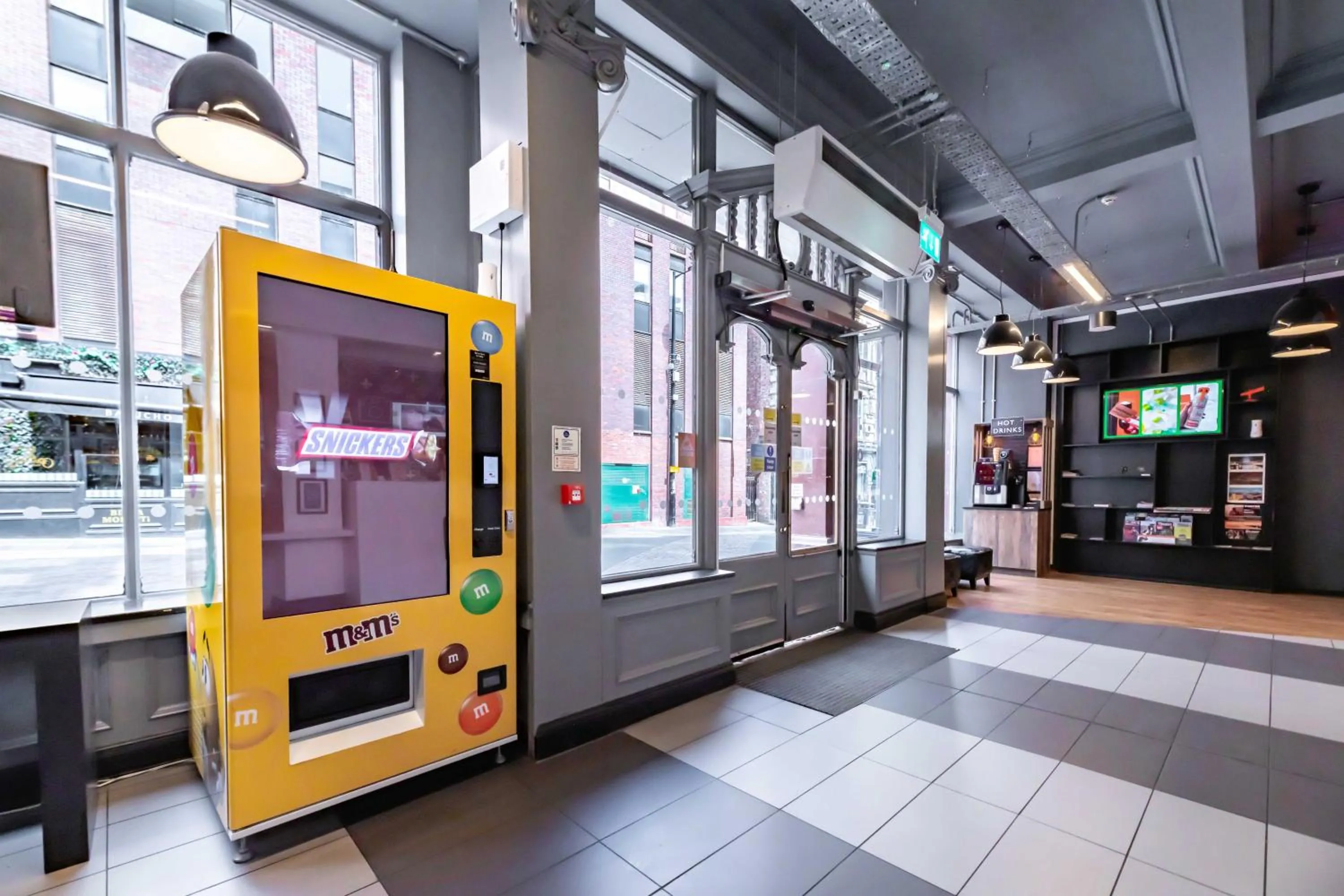 vending machine in easyHotel Newcastle