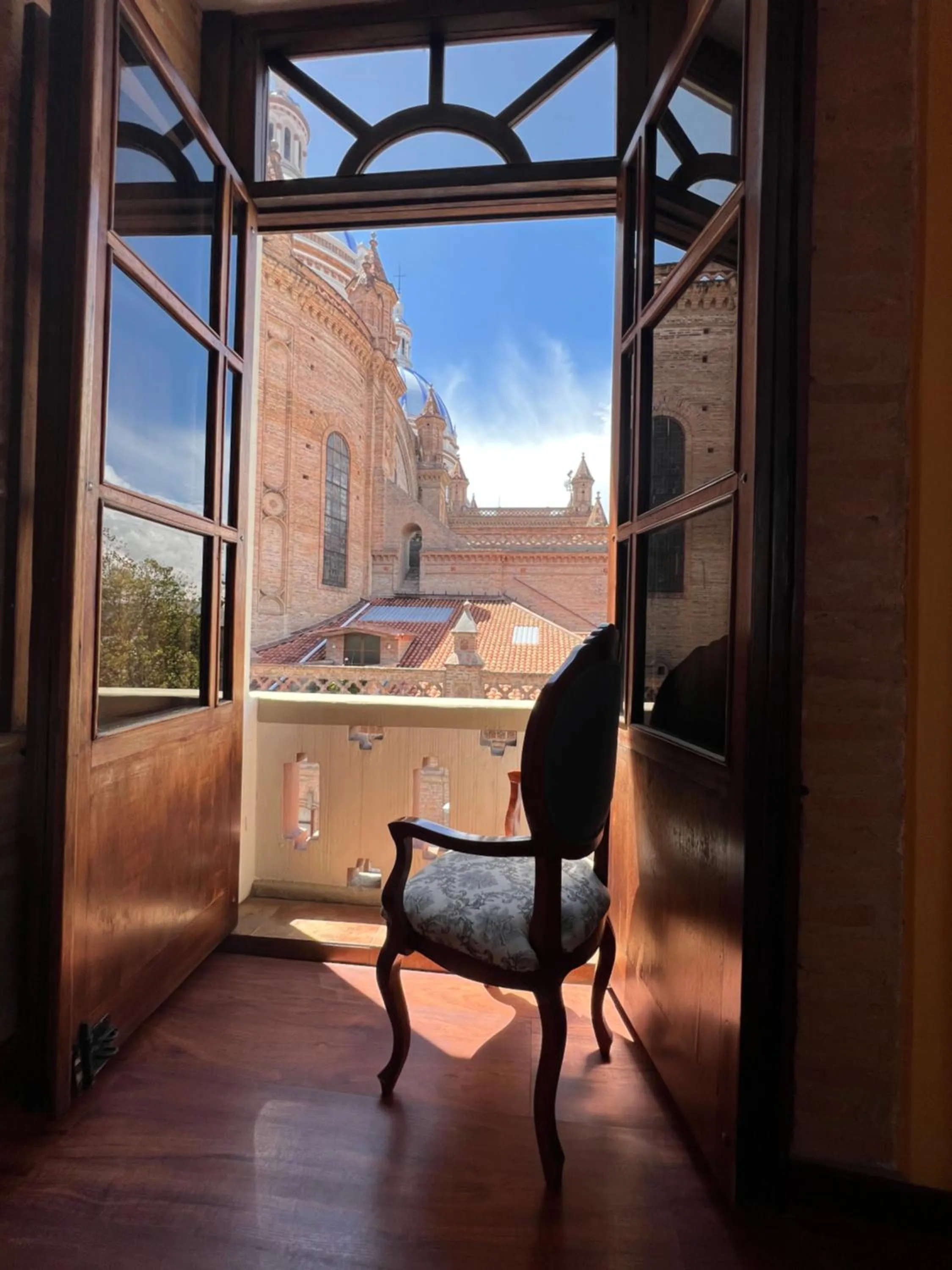 Balcony/Terrace in Floré Hotel Boutique Cuenca