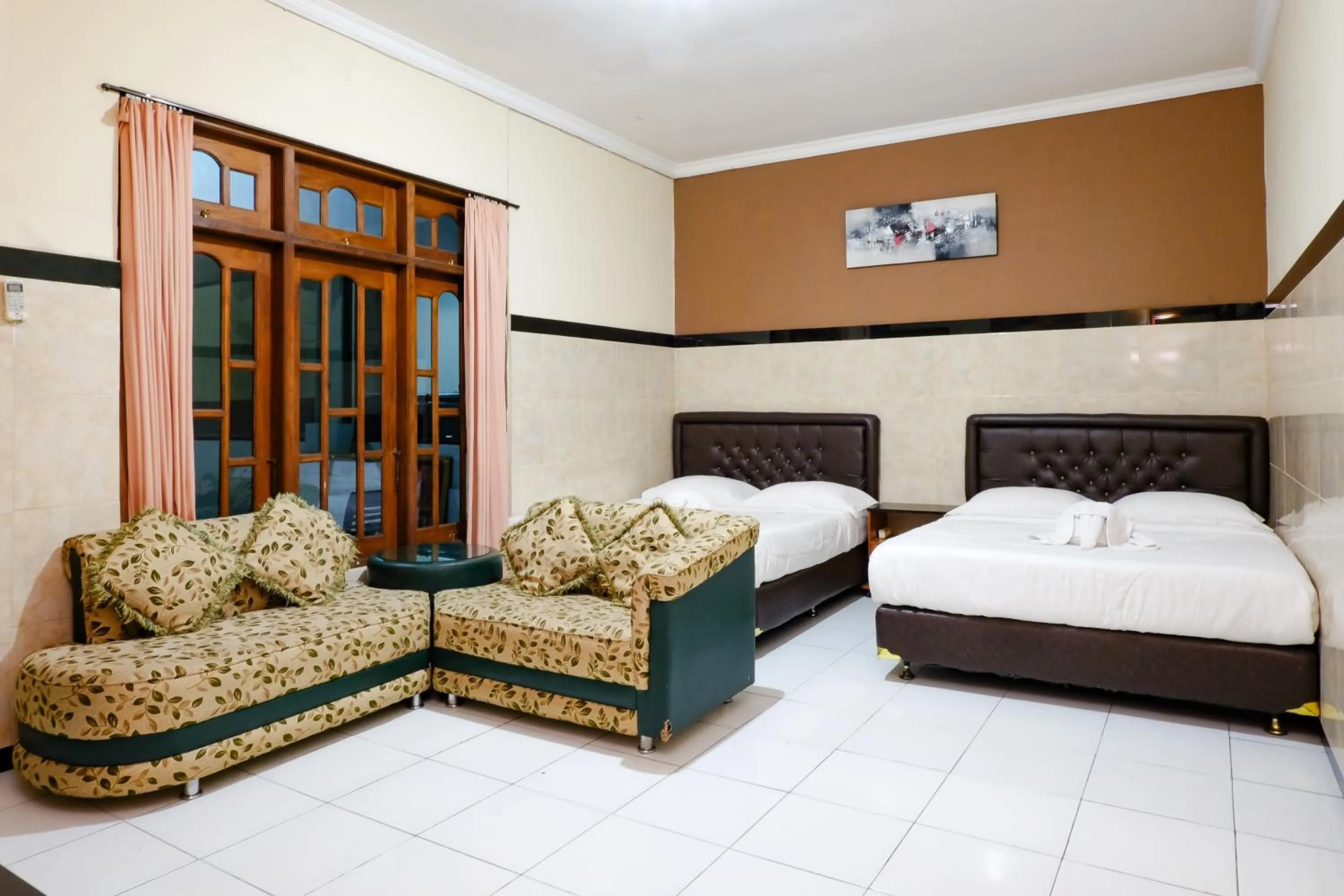 Bed in Dya Hotel Boyolali