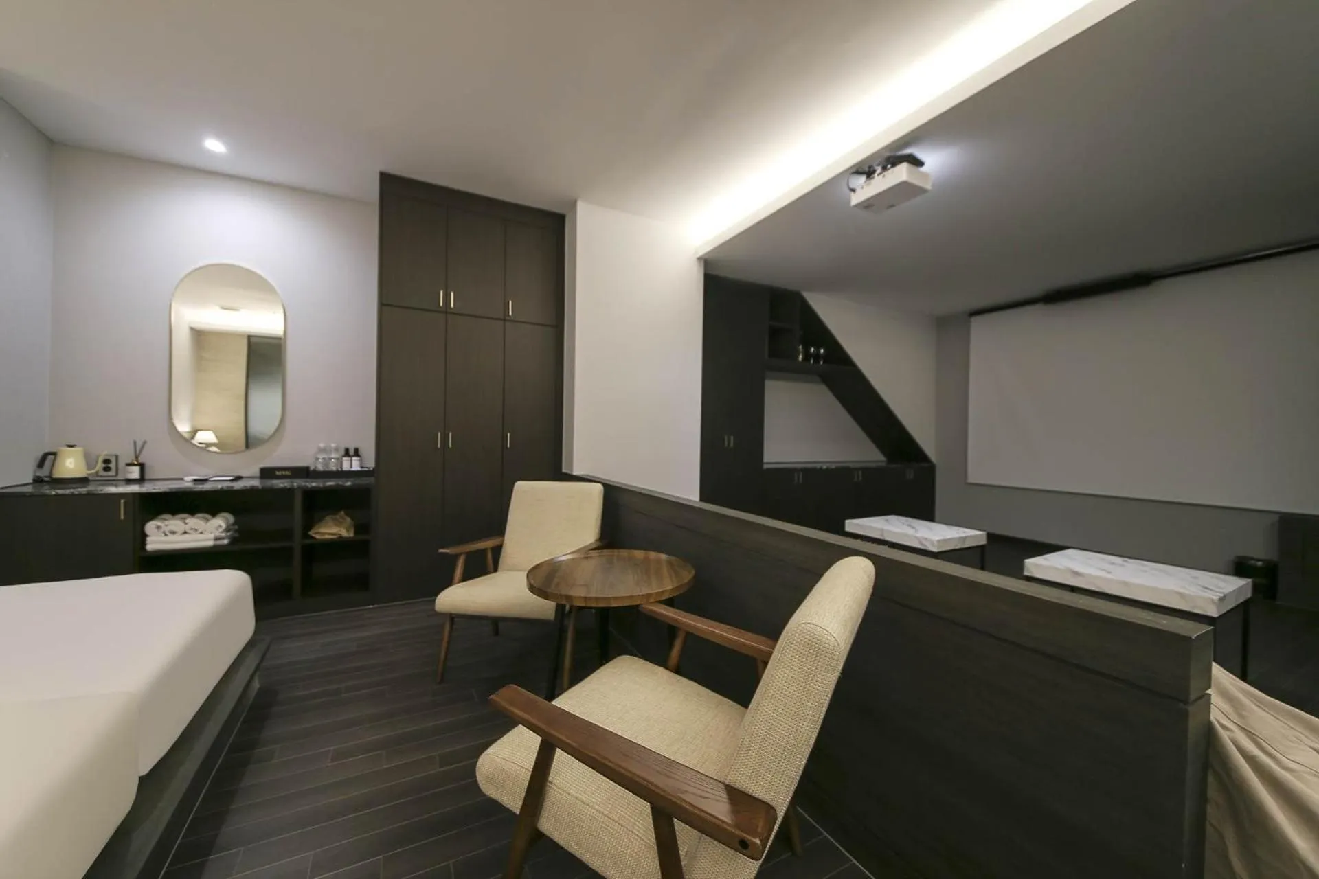 Bed in H Avenue Hotel Sangmu Branch