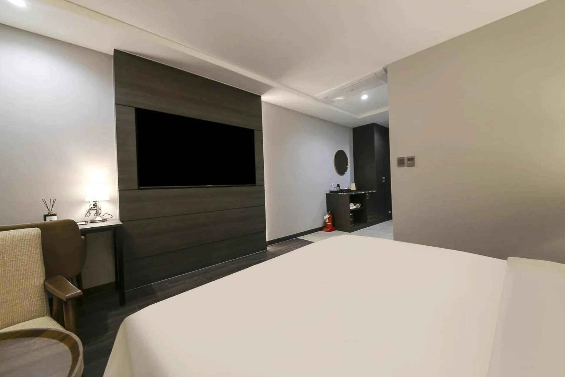 Bed in H Avenue Hotel Sangmu Branch