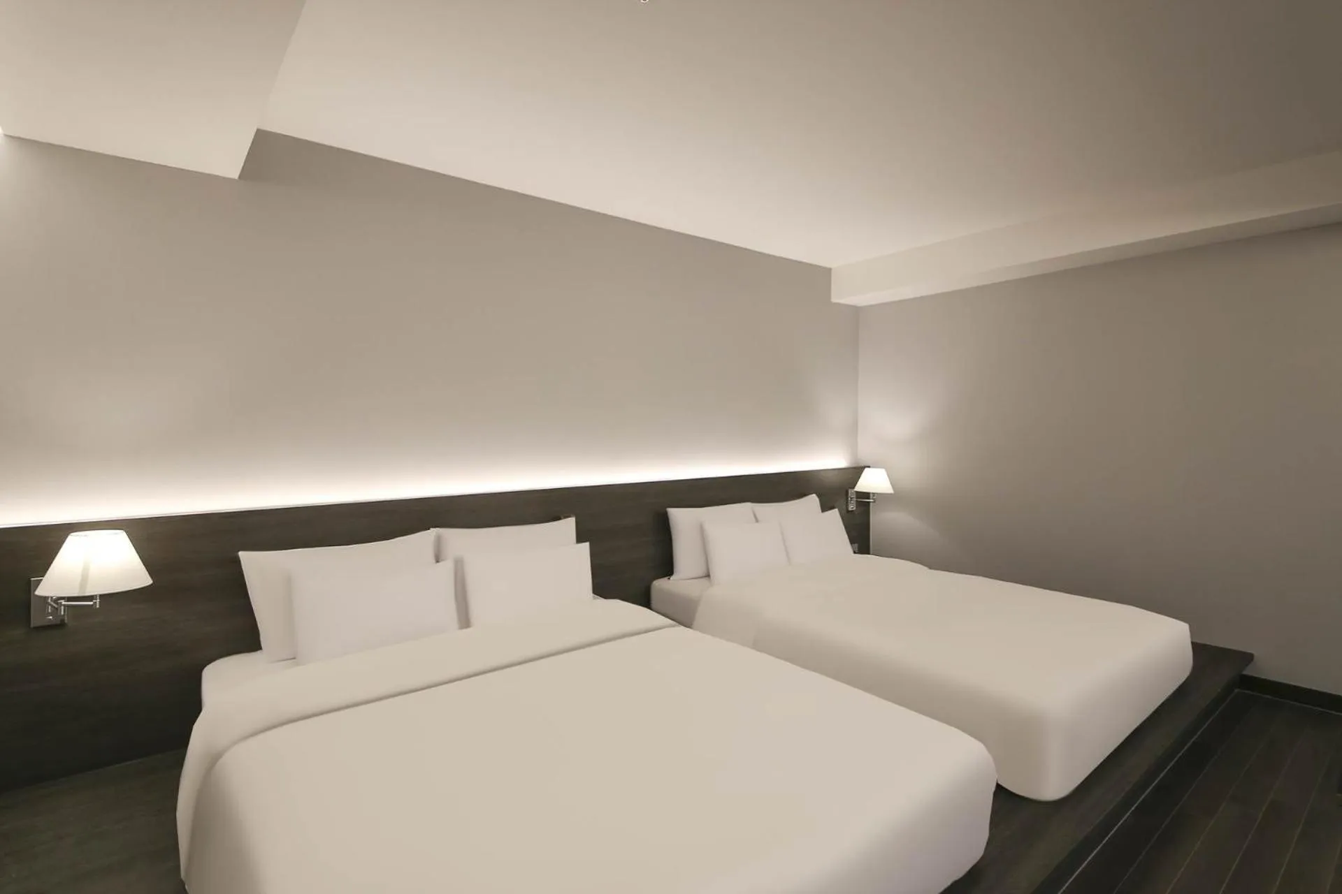 Bed in H Avenue Hotel Sangmu Branch