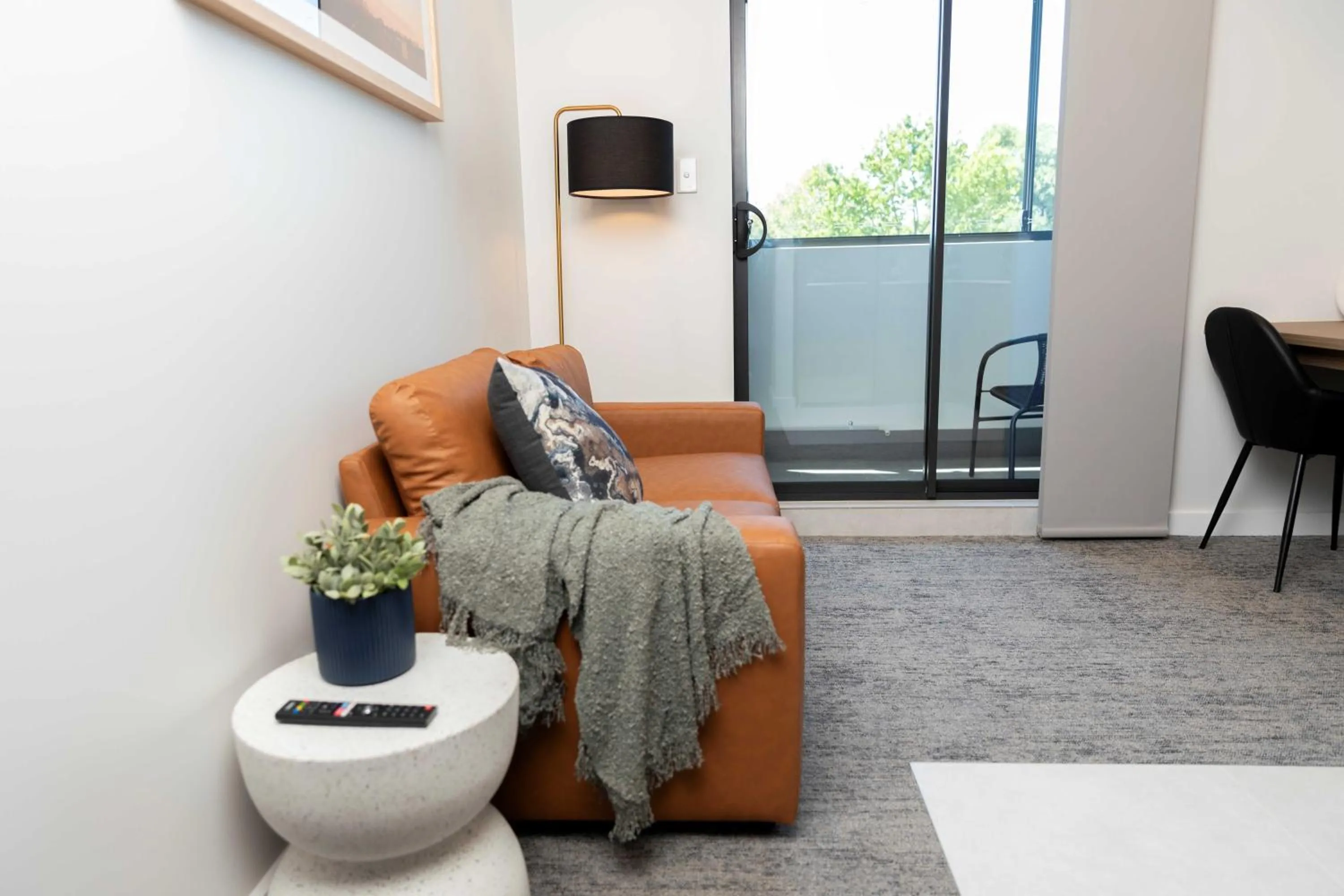 Living room in Amica Serviced Apartments