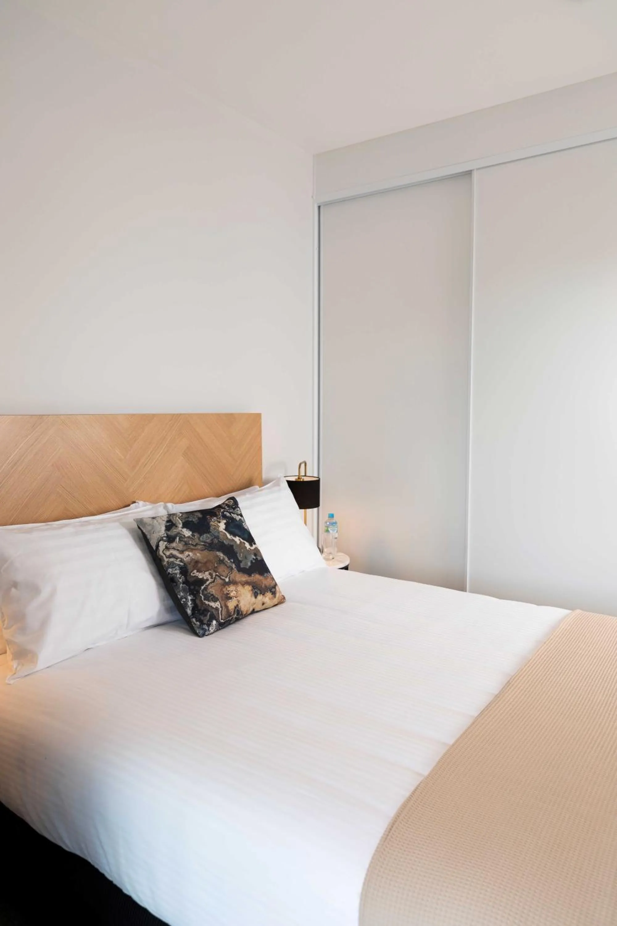 Bed in Amica Serviced Apartments