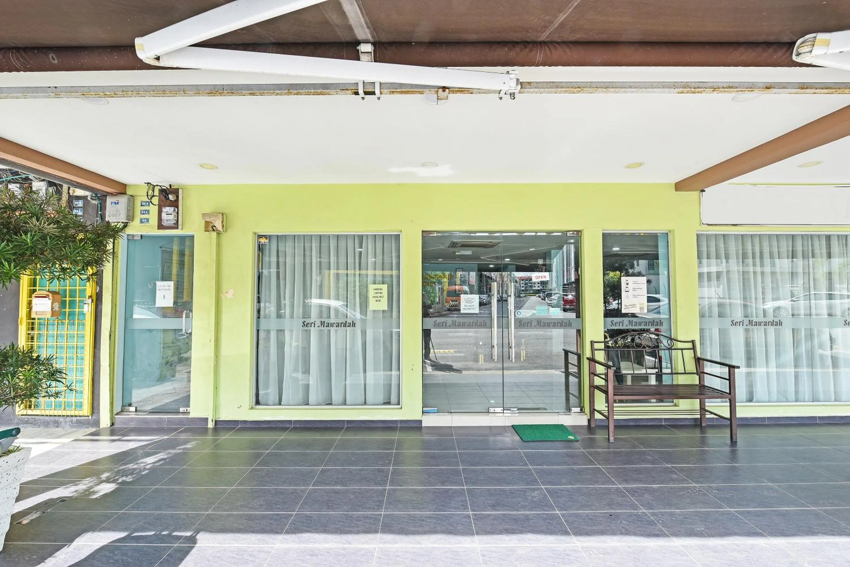 Facade/entrance in Seri Mawardah Hotel