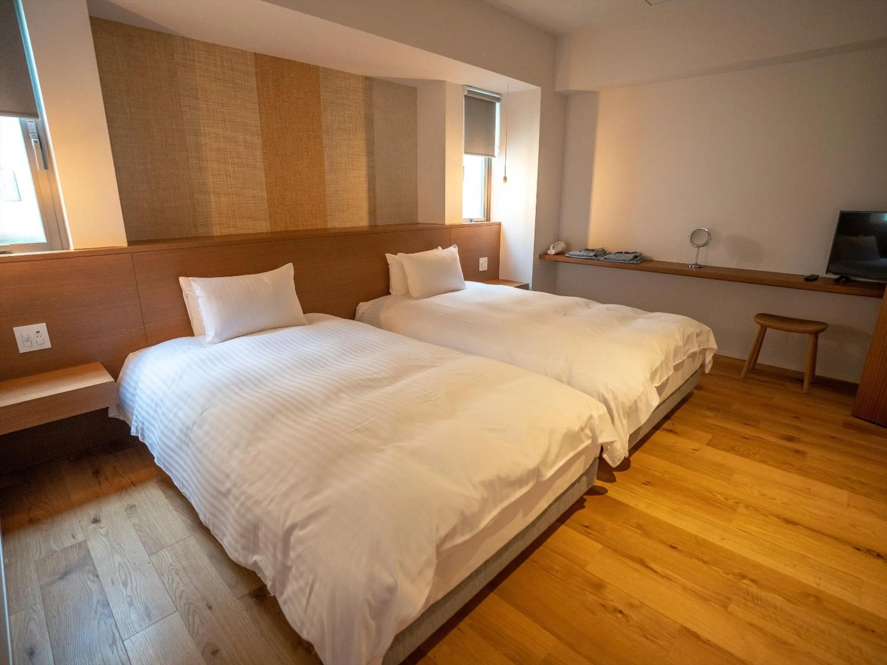 Bed in Pool Villa Kouri Island by Coldio Smart Resort