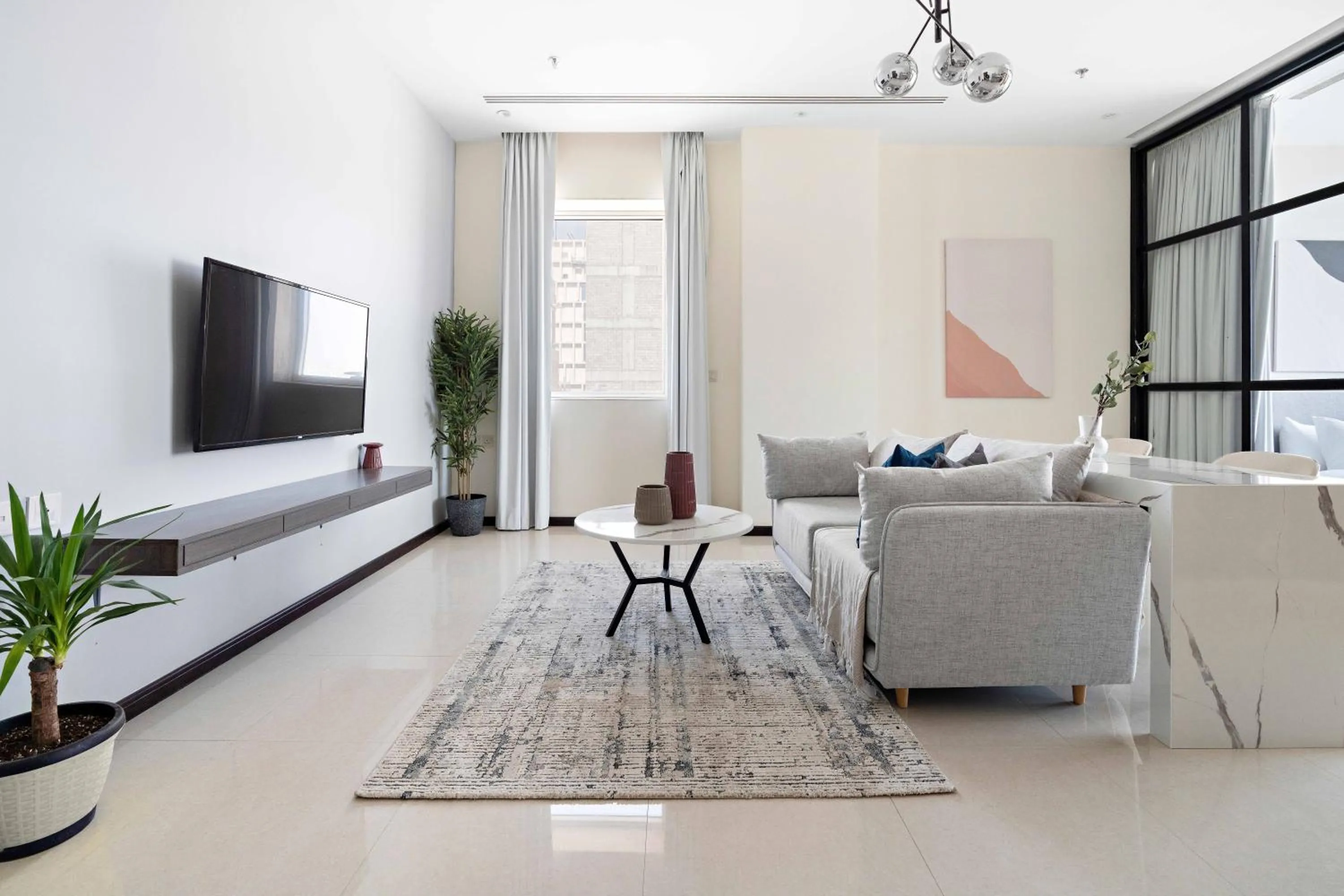 Living room in Stella Stays Olaya Tower 2