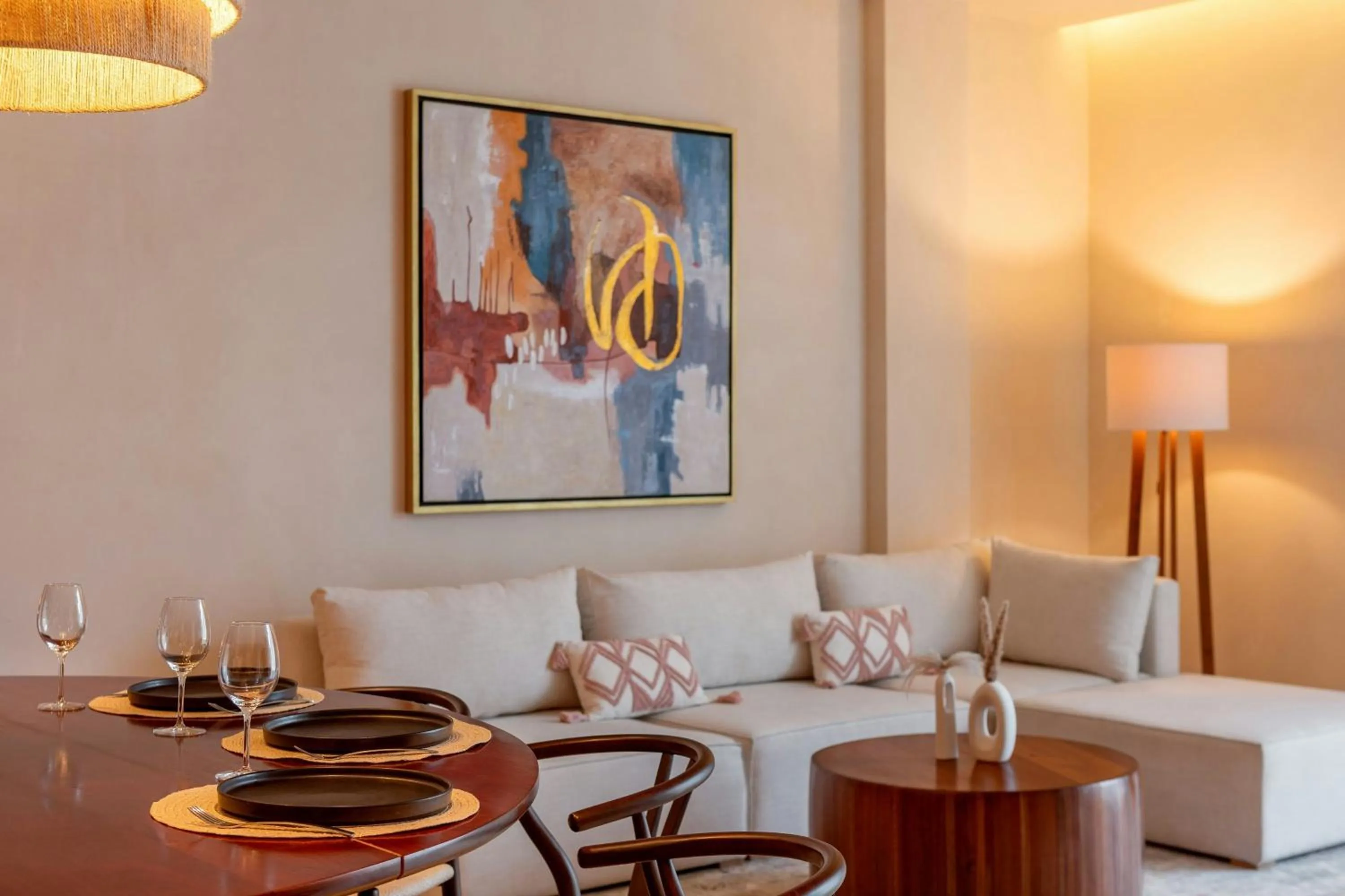 Living room in Bloom Tulum, Apartments by Marriott Bonvoy