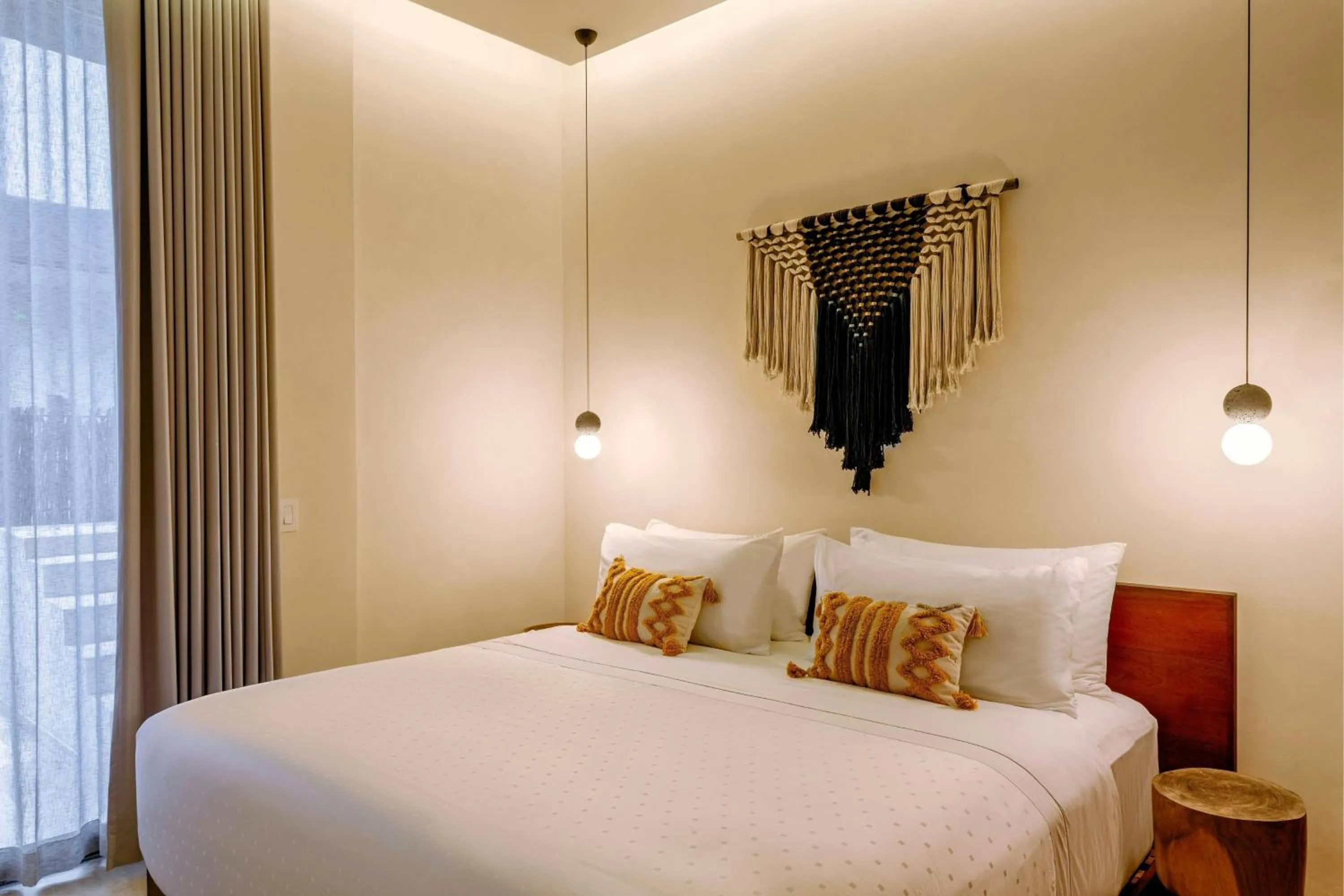 Bedroom, Bed in Bloom Tulum, Apartments by Marriott Bonvoy