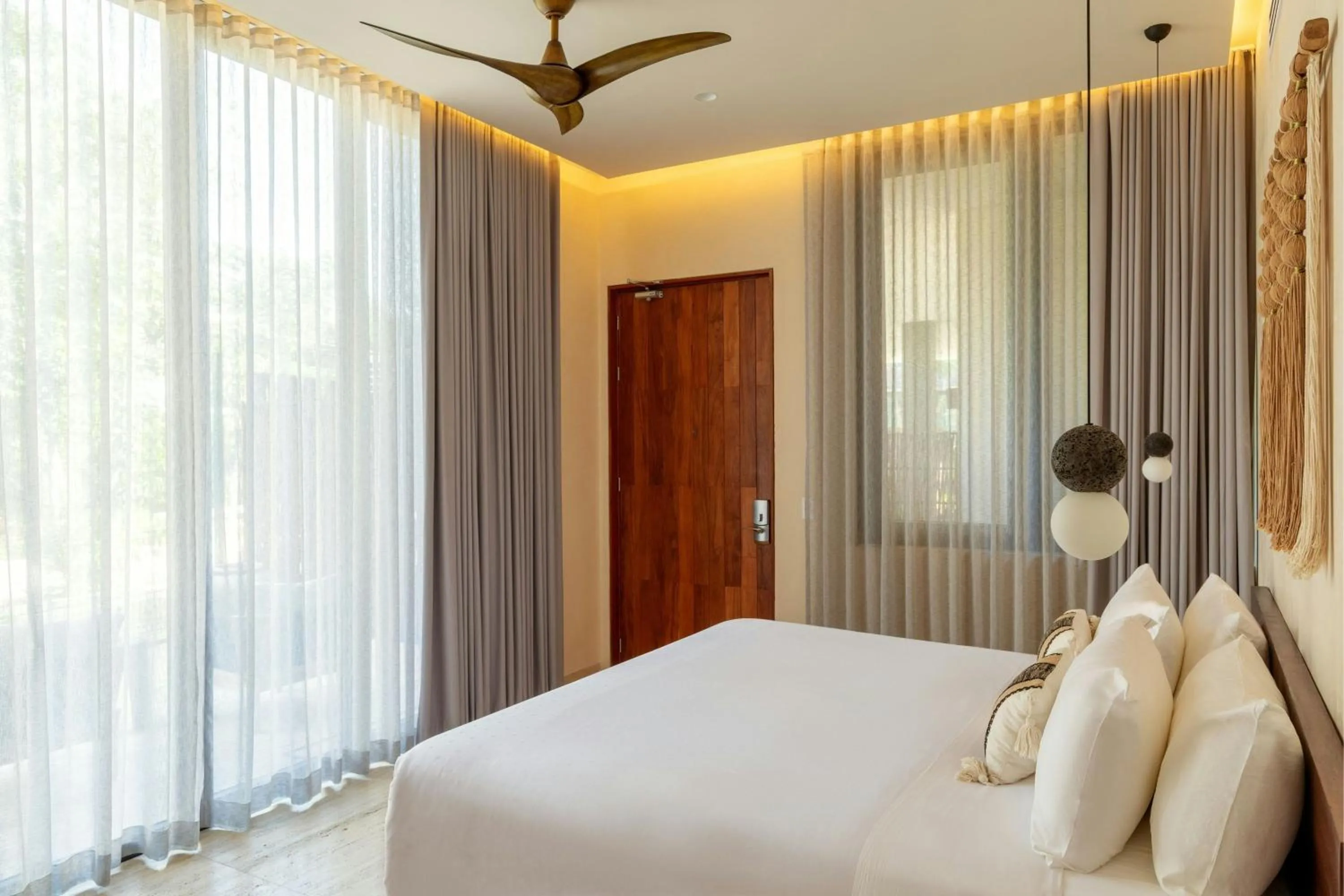 Bedroom, Bed in Bloom Tulum, Apartments by Marriott Bonvoy