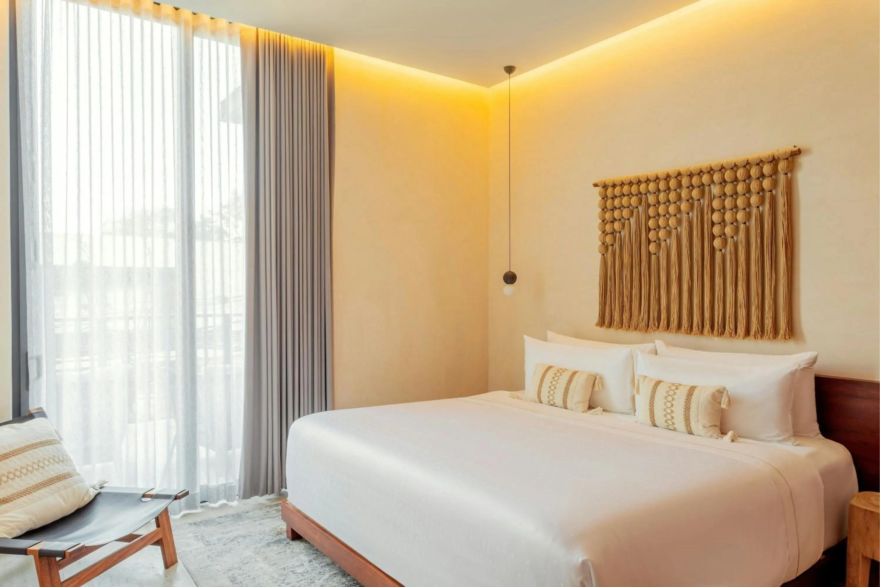 Bedroom, Bed in Bloom Tulum, Apartments by Marriott Bonvoy