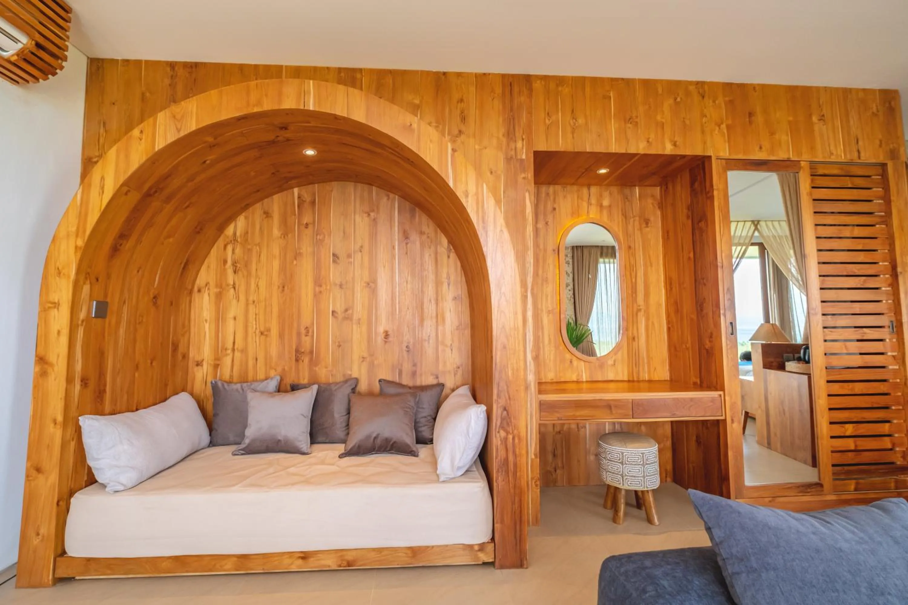 Bed in Villa Kaliente