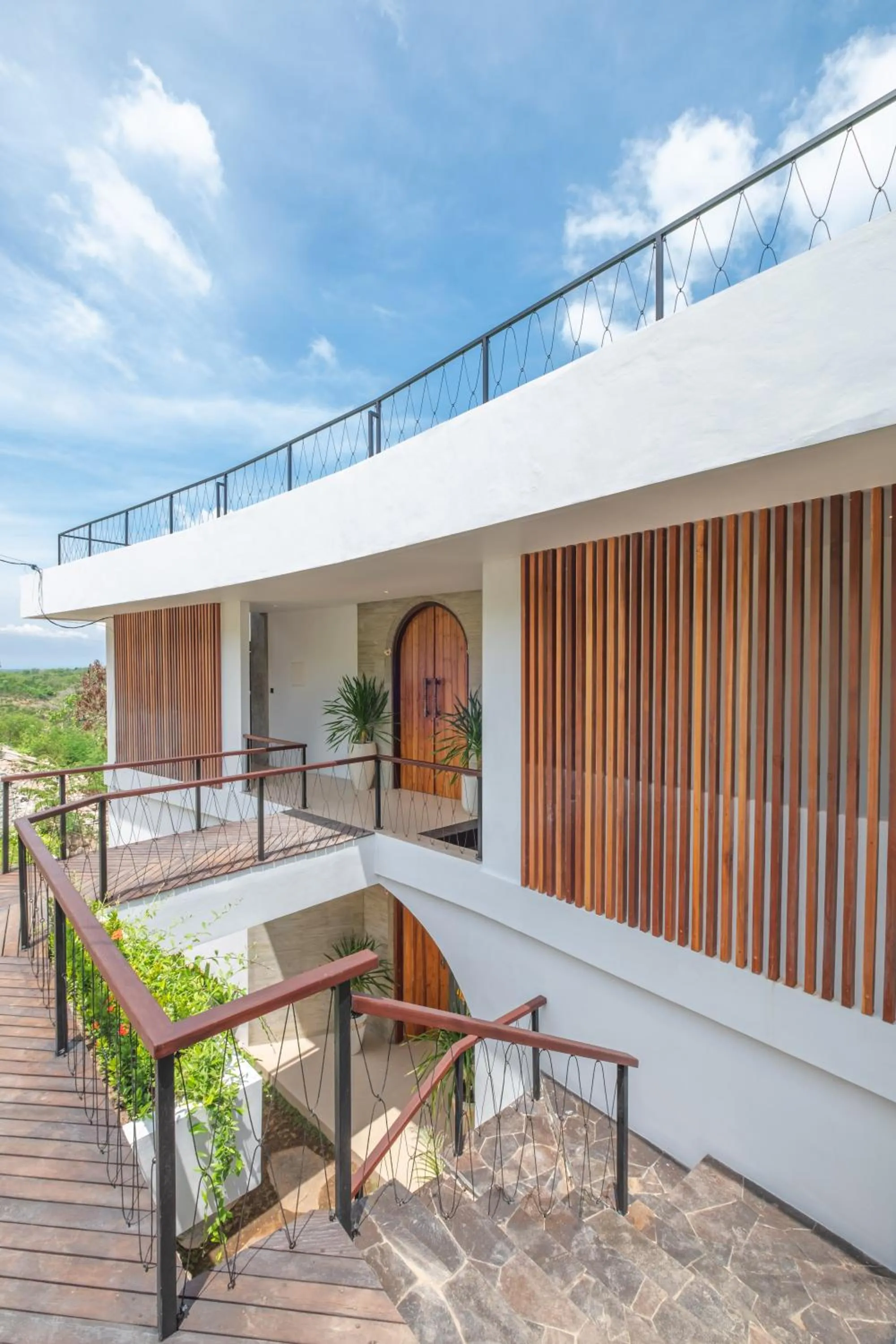 Facade/entrance in Villa Kaliente