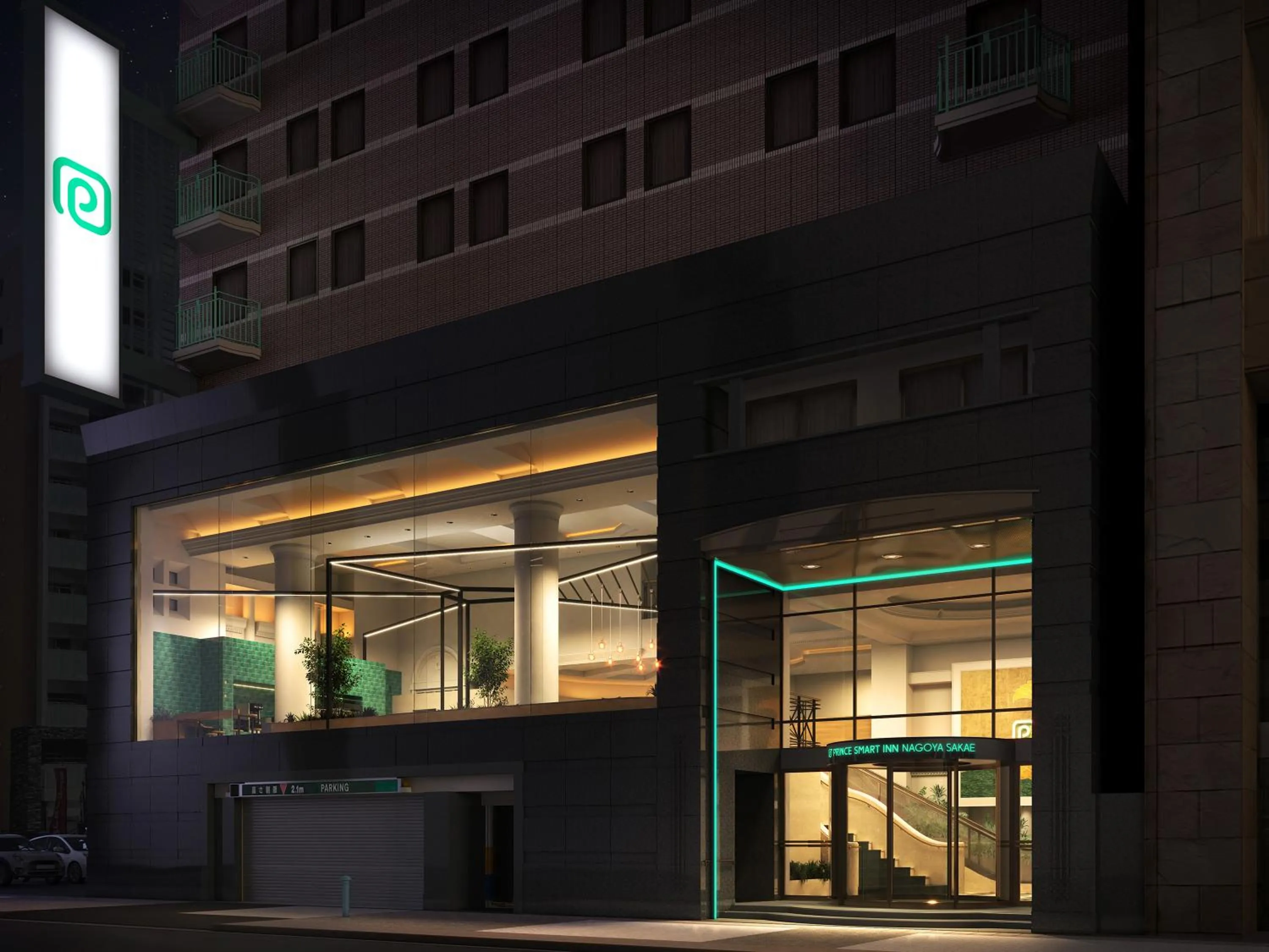 Property building in Prince Smart Inn Nagoya Sakae