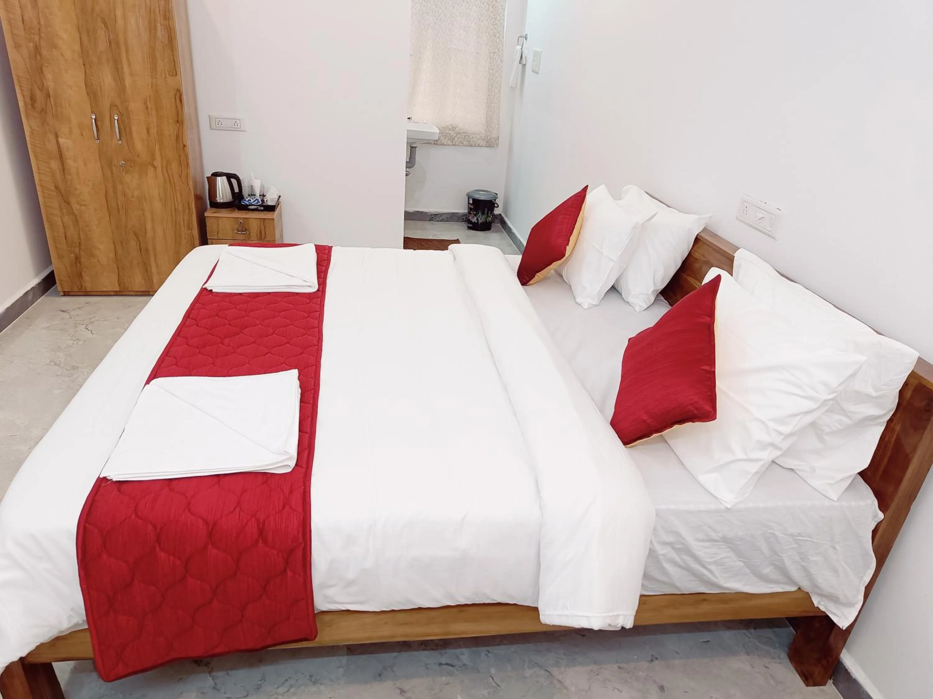 Bed in Skylight Residency Yercaud