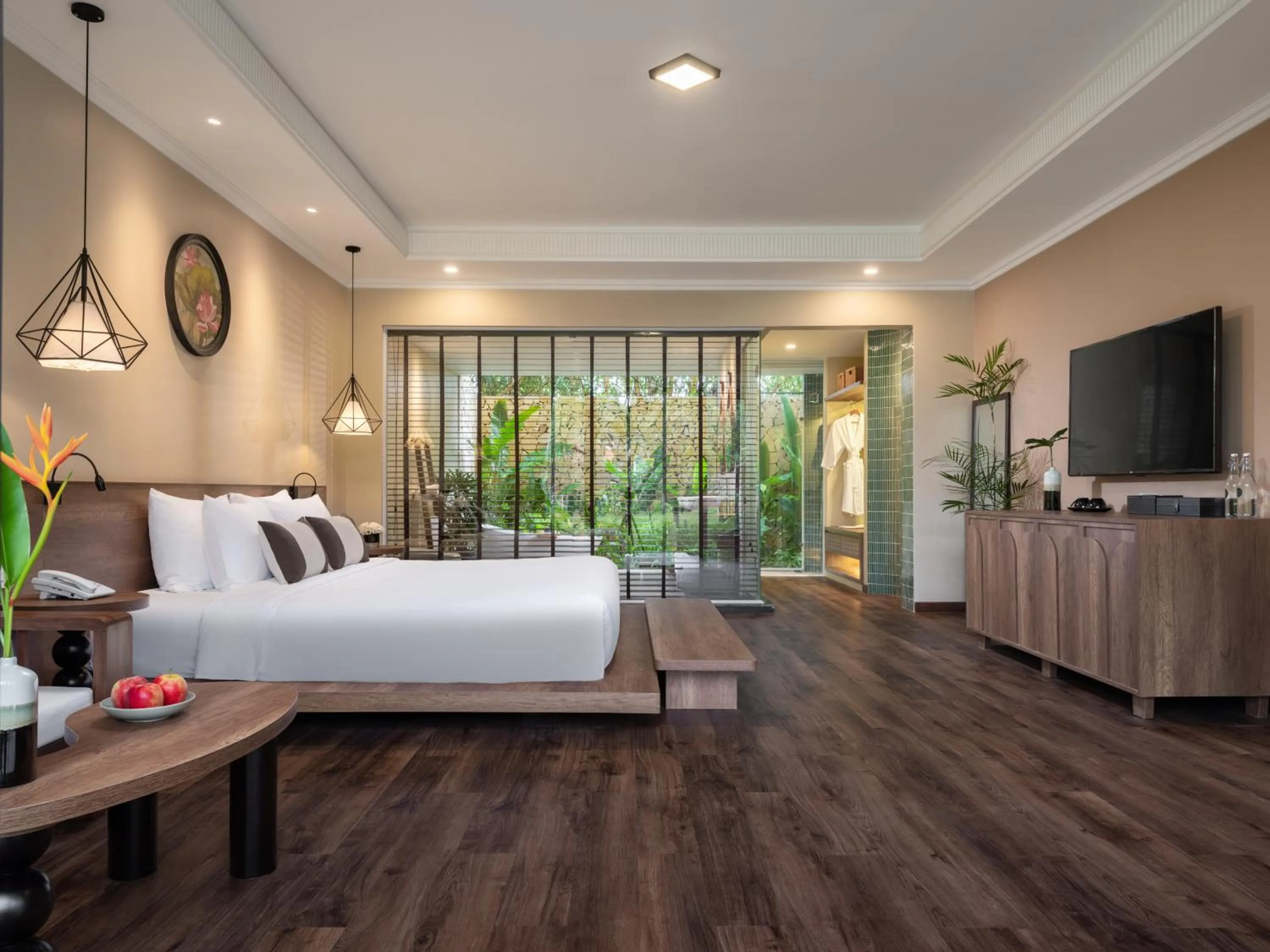 TV and multimedia, Bed in Phu Thinh Boutique Resort & Spa