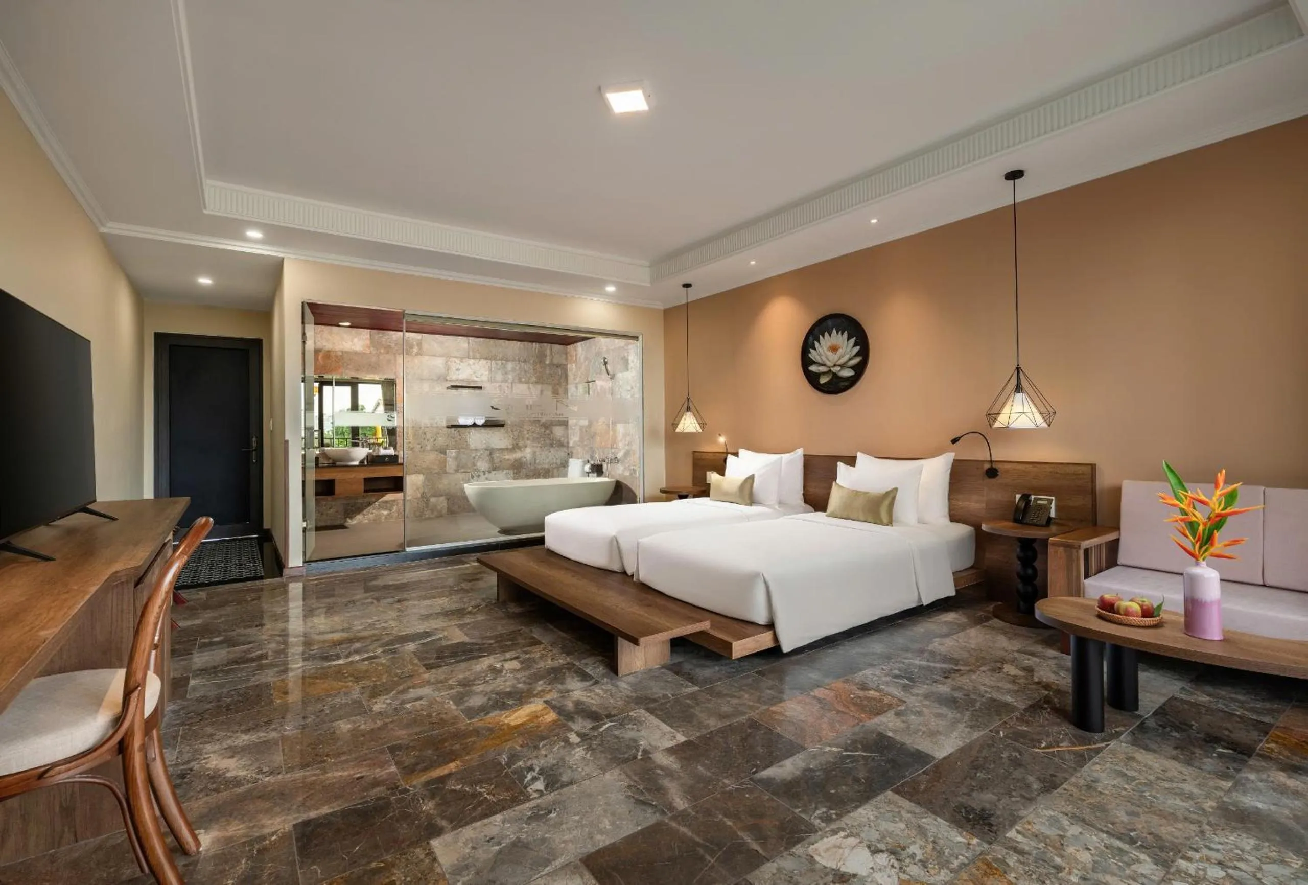 Bed in Sen Village Hoi An