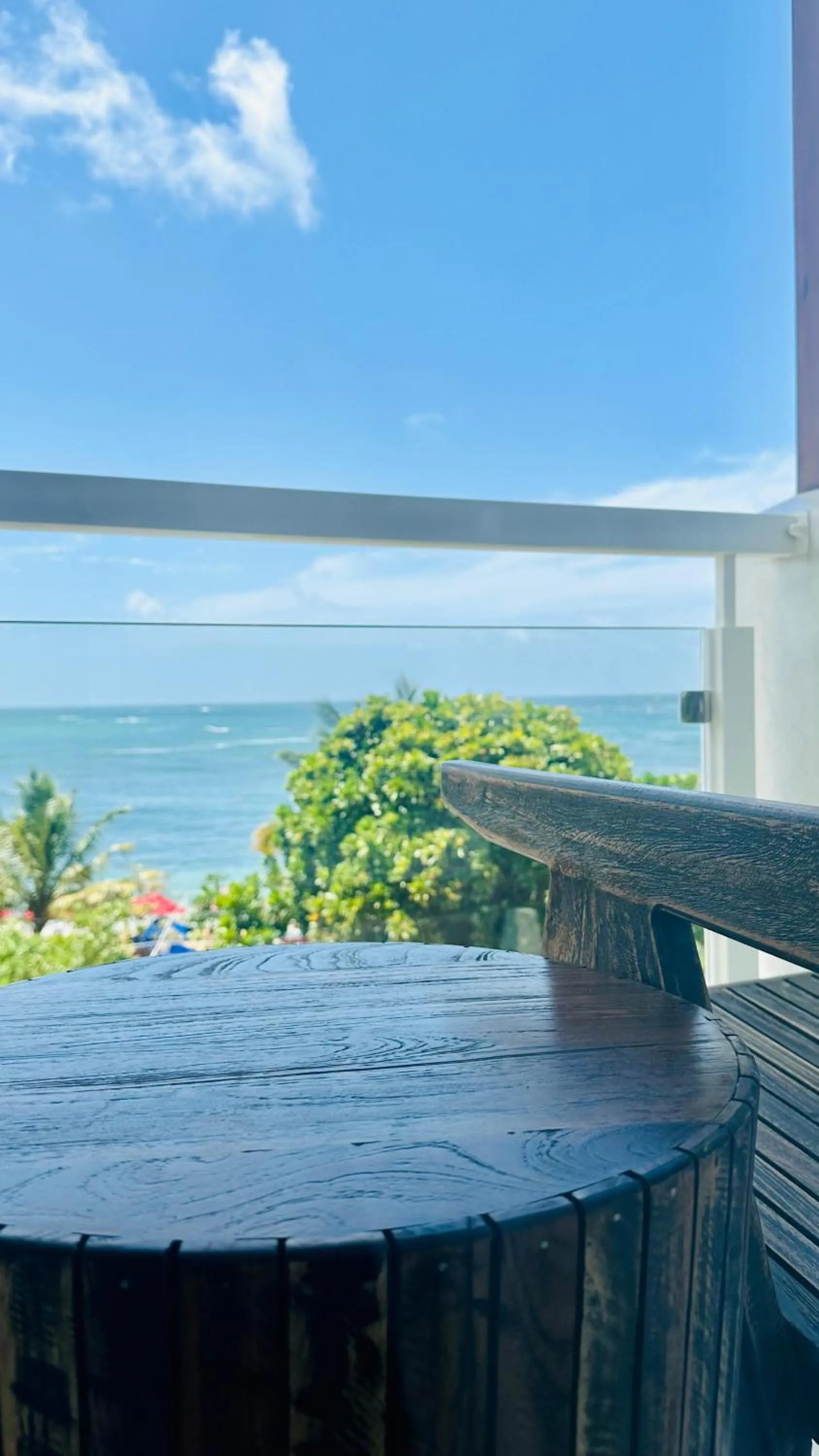 Balcony/Terrace in The Waves Unawatuna