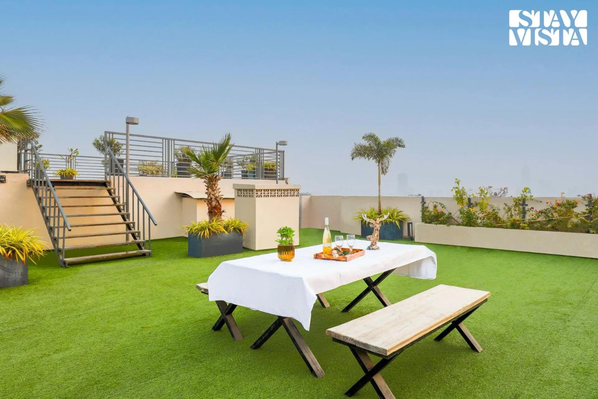 Property building in StayVista at Cityscape with Rooftop Pool - Jaipur