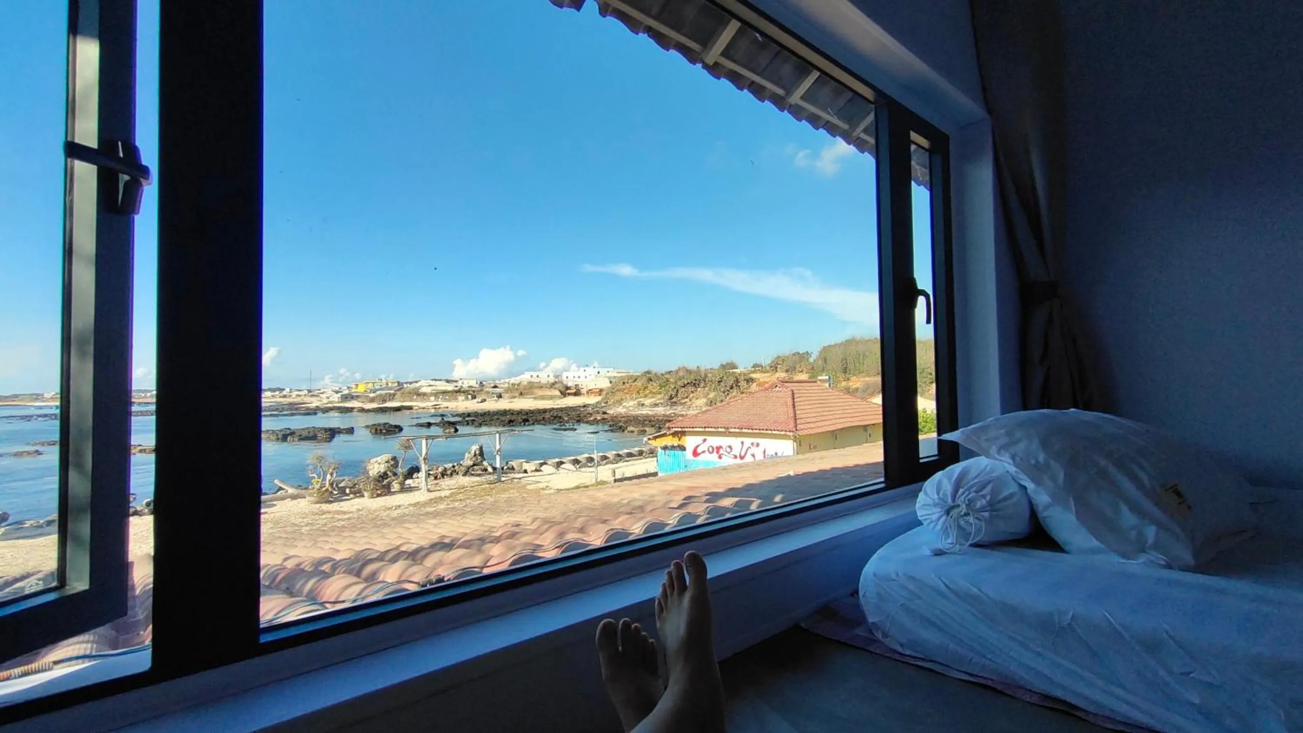 Natural landscape in Long Vĩ hotel - đảo Phú Quý