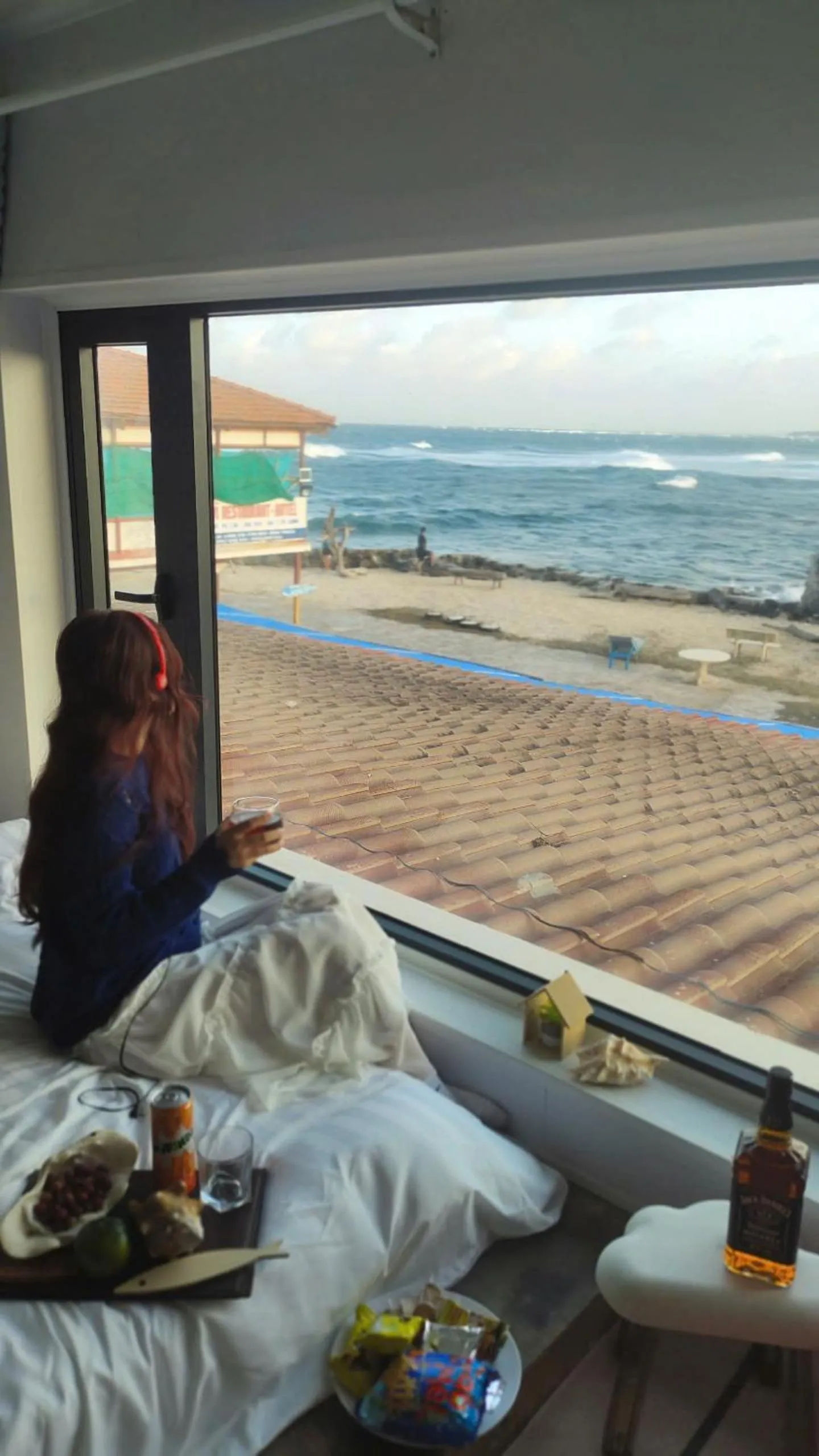 Sea view in Long Vĩ hotel - đảo Phú Quý