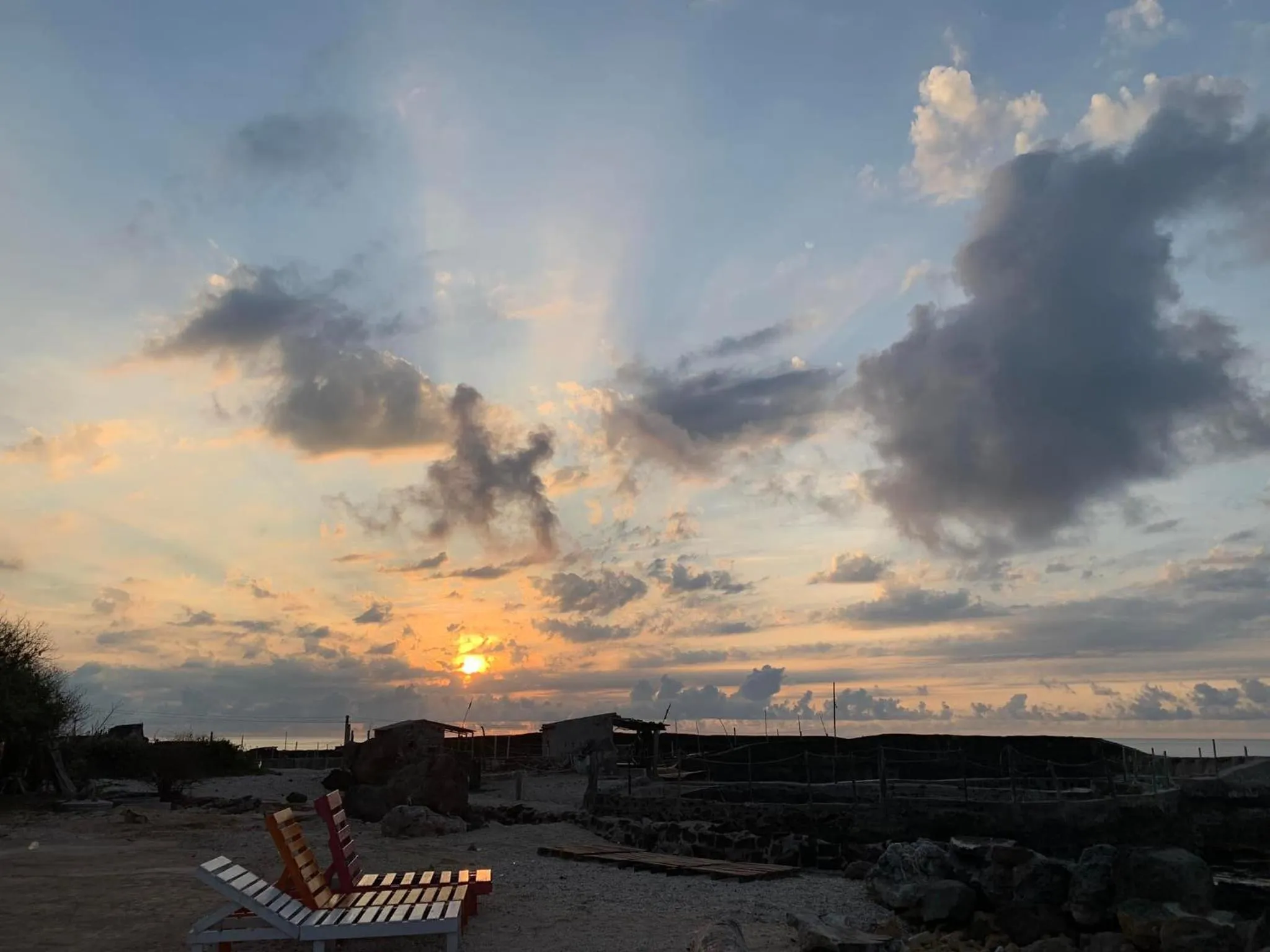 Garden in Long Vĩ hotel - đảo Phú Quý