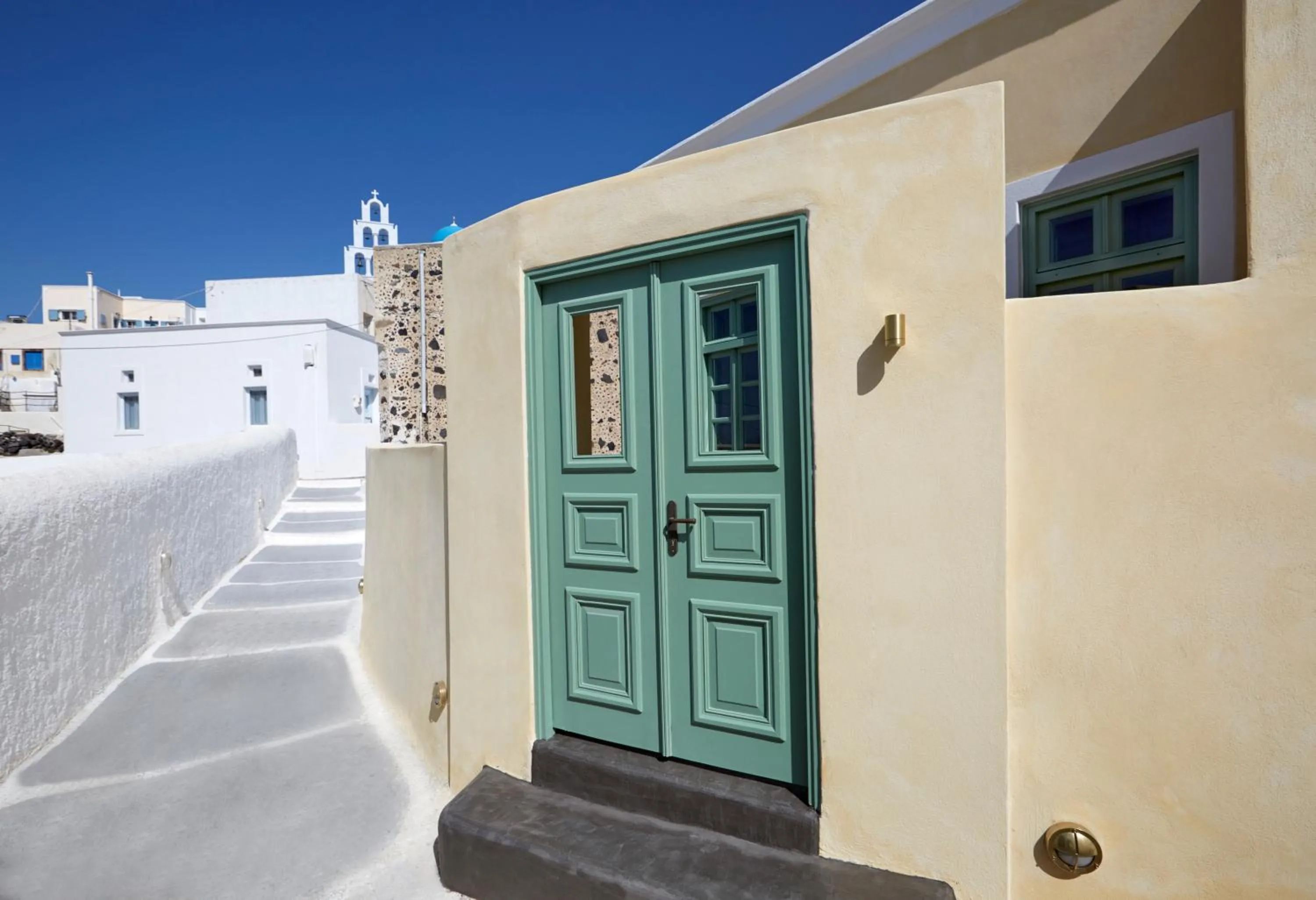 Property building in Yellow Orchid Cycladic House