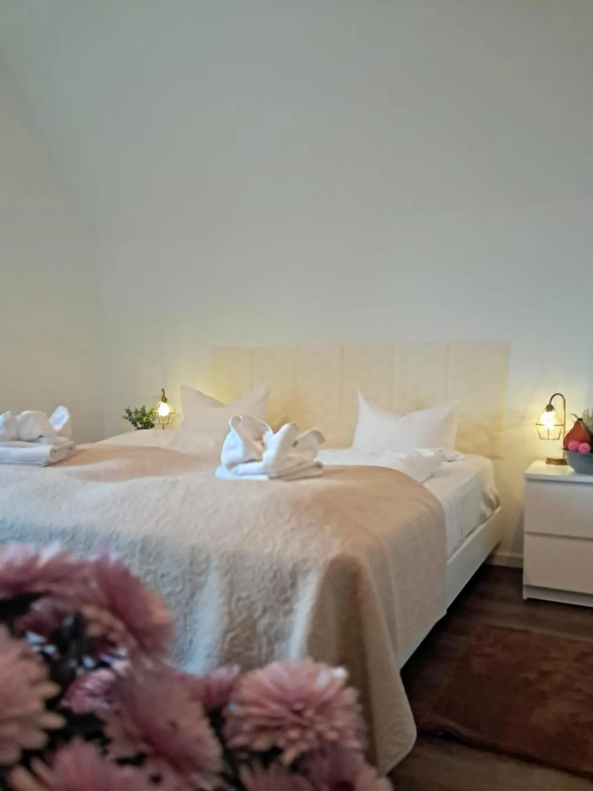 Bed in Schloss Krugsdorf Golf & Hotel