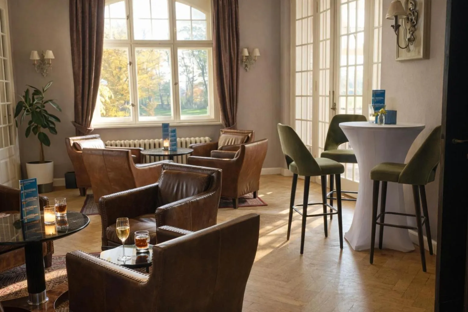 Lobby or reception in Schloss Krugsdorf Golf & Hotel