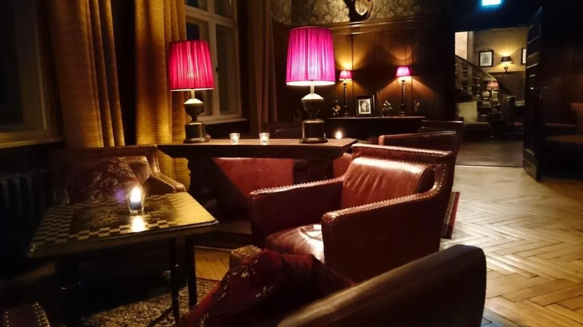 Lounge or bar in Schloss Krugsdorf Golf & Hotel