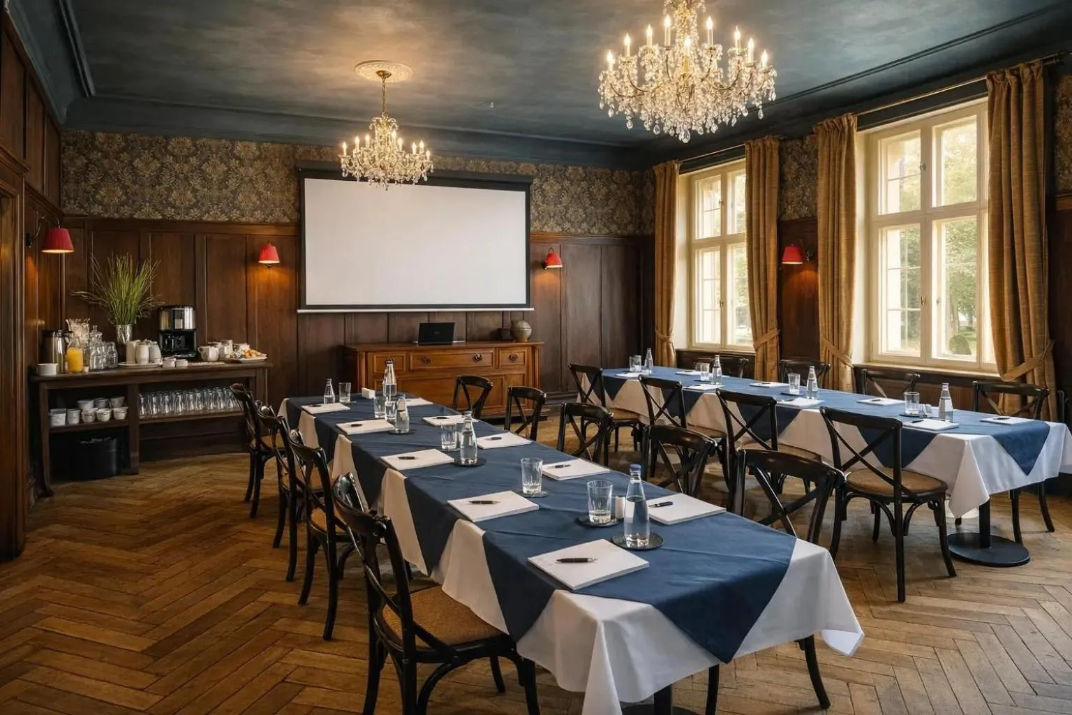 Meeting/conference room in Schloss Krugsdorf Golf & Hotel