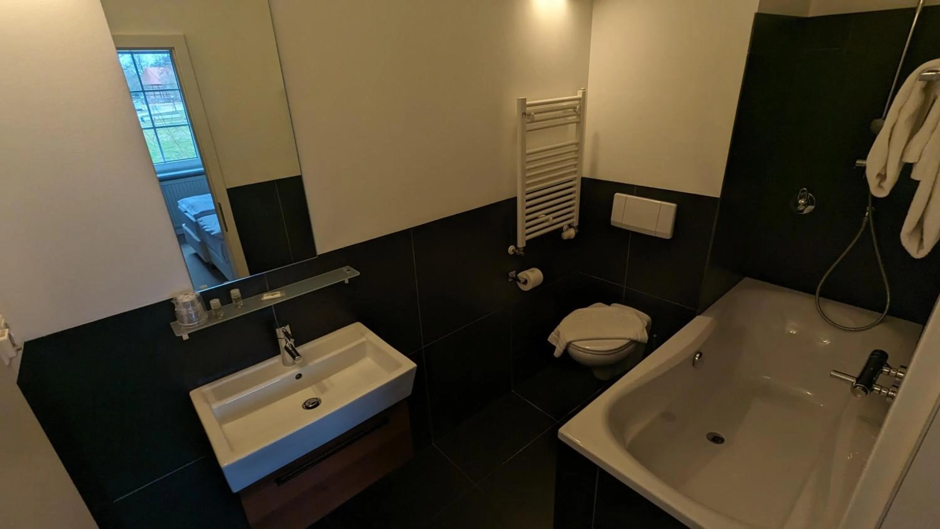 Bathroom in Schloss Krugsdorf Golf & Hotel