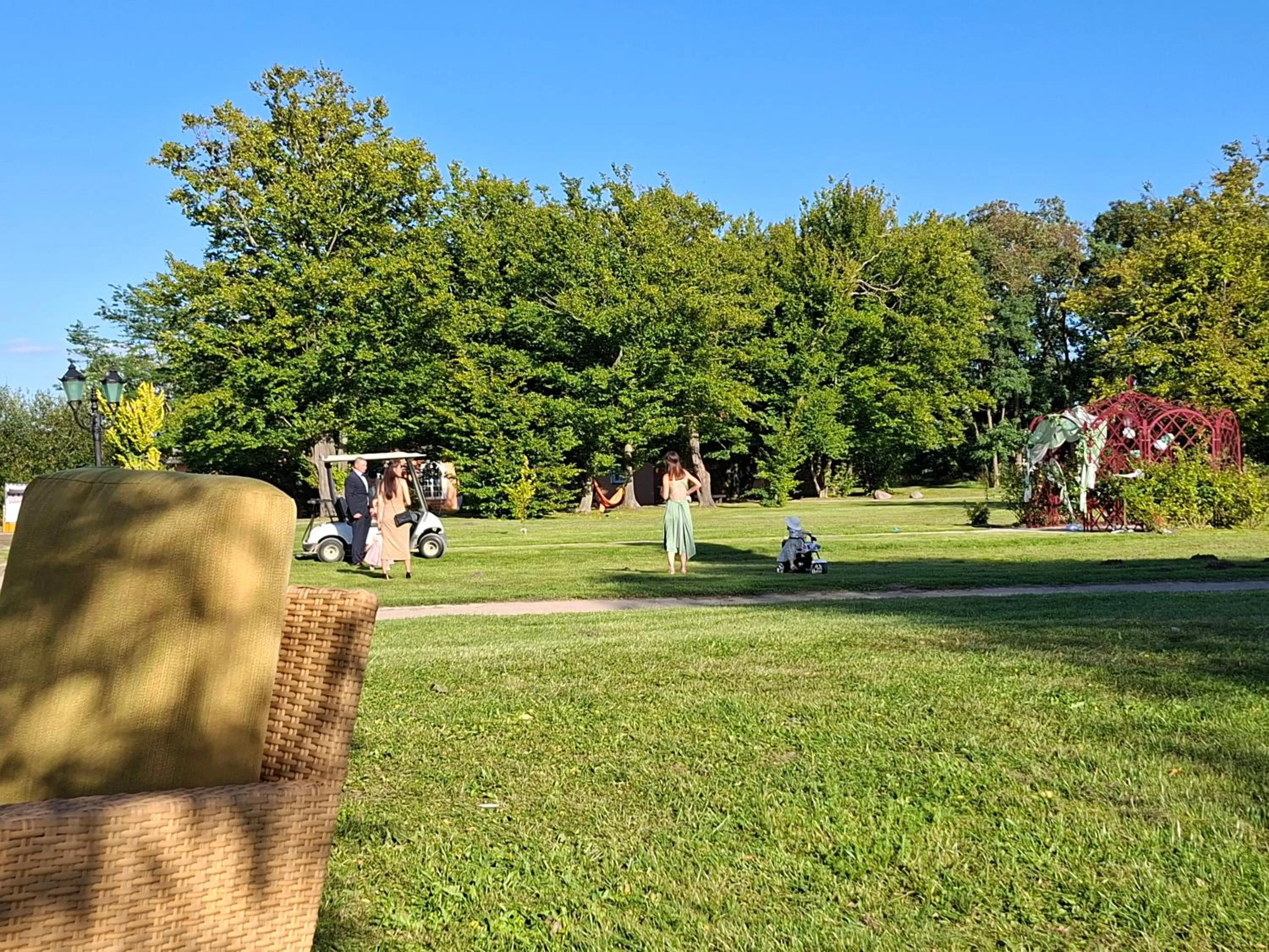 Garden in Schloss Krugsdorf Golf & Hotel