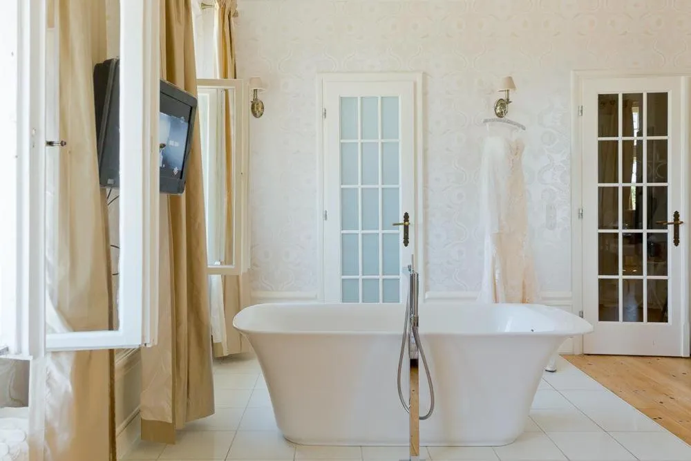 Bathroom in Schloss Krugsdorf Golf & Hotel