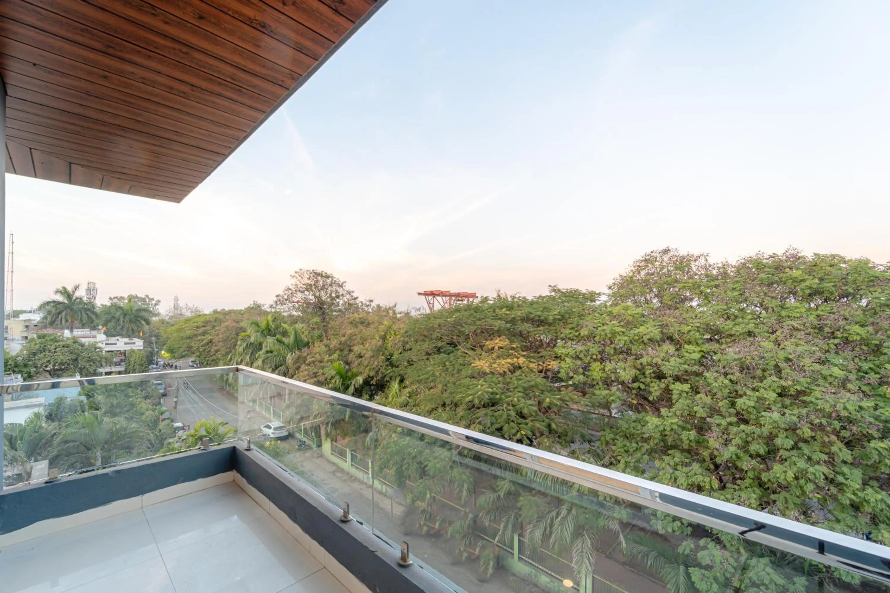 Balcony/Terrace in Treebo Pure Earth Stay, Vijay Nagar