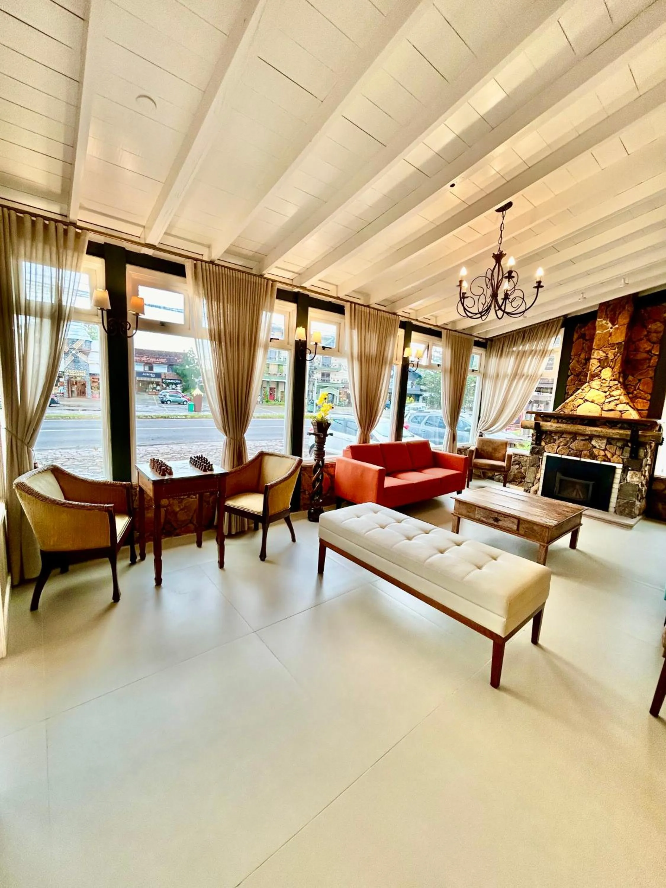 Living room in Pousada Stillo Gramado Via Serena