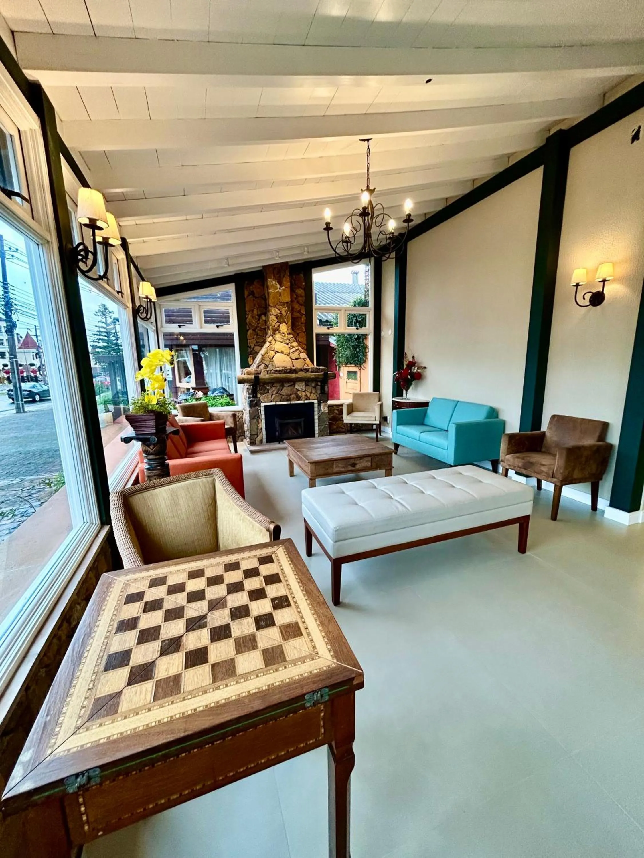 TV and multimedia in Pousada Stillo Gramado Via Serena