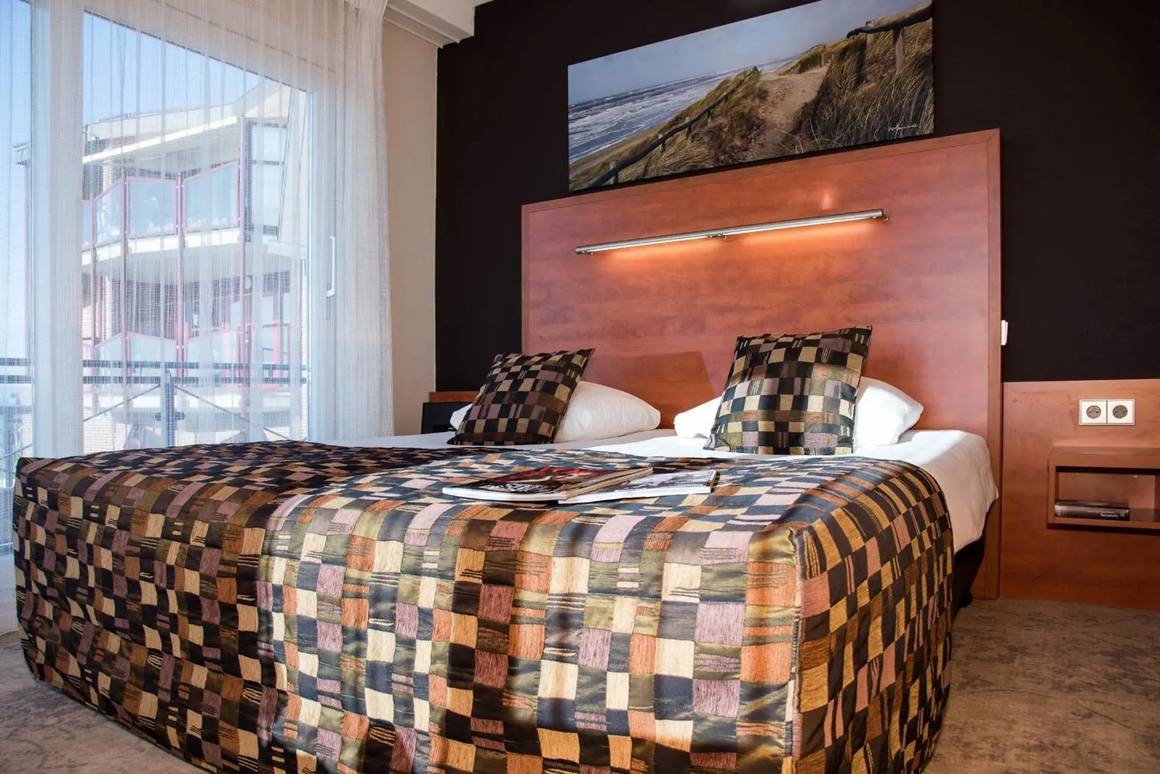 Twin Room with Sea View in Strandhotel de Vassy Twin Room with Sea View in Strandhotel de Vassy