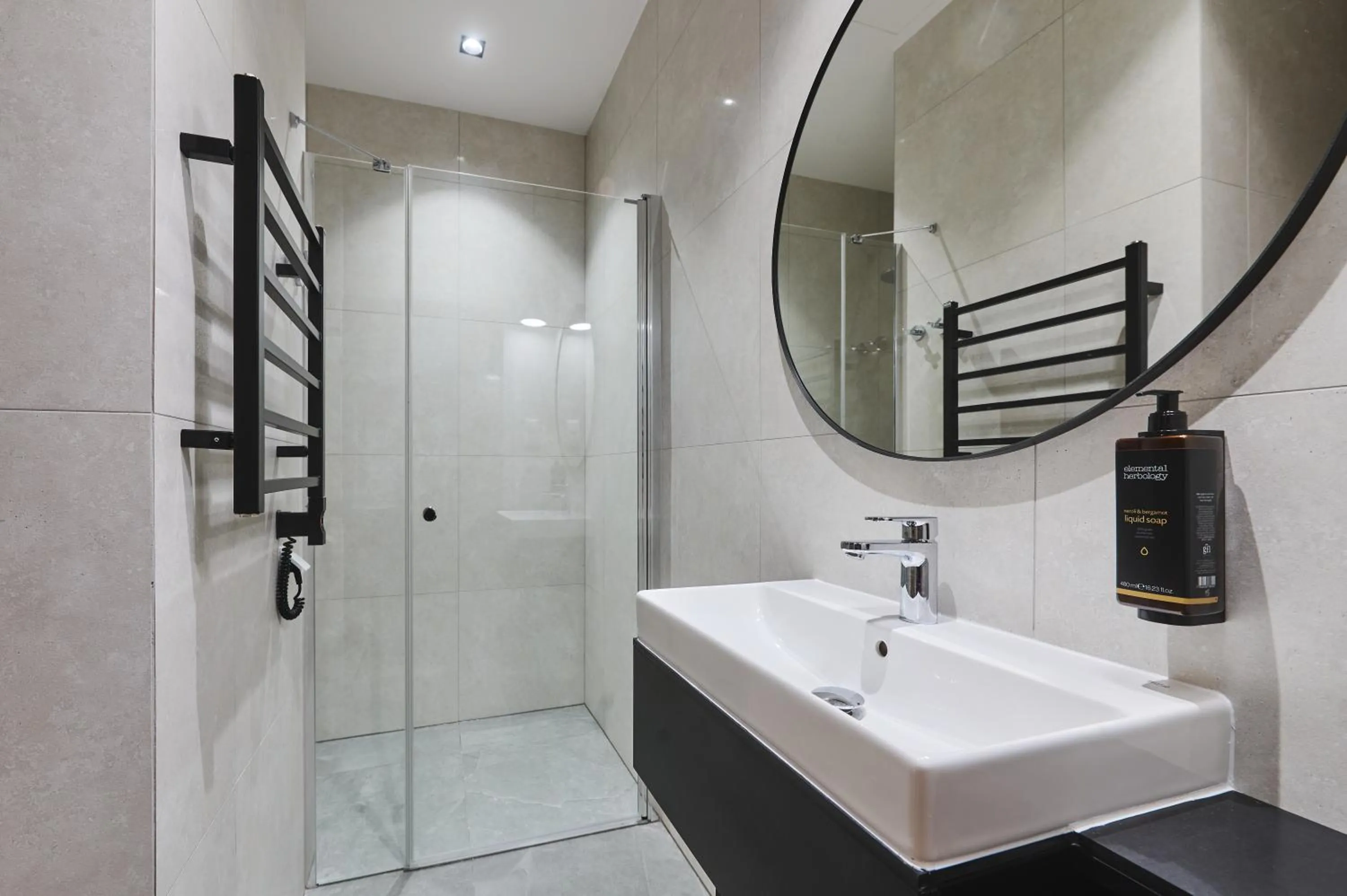 Shower in Hotel Halo Szczecin