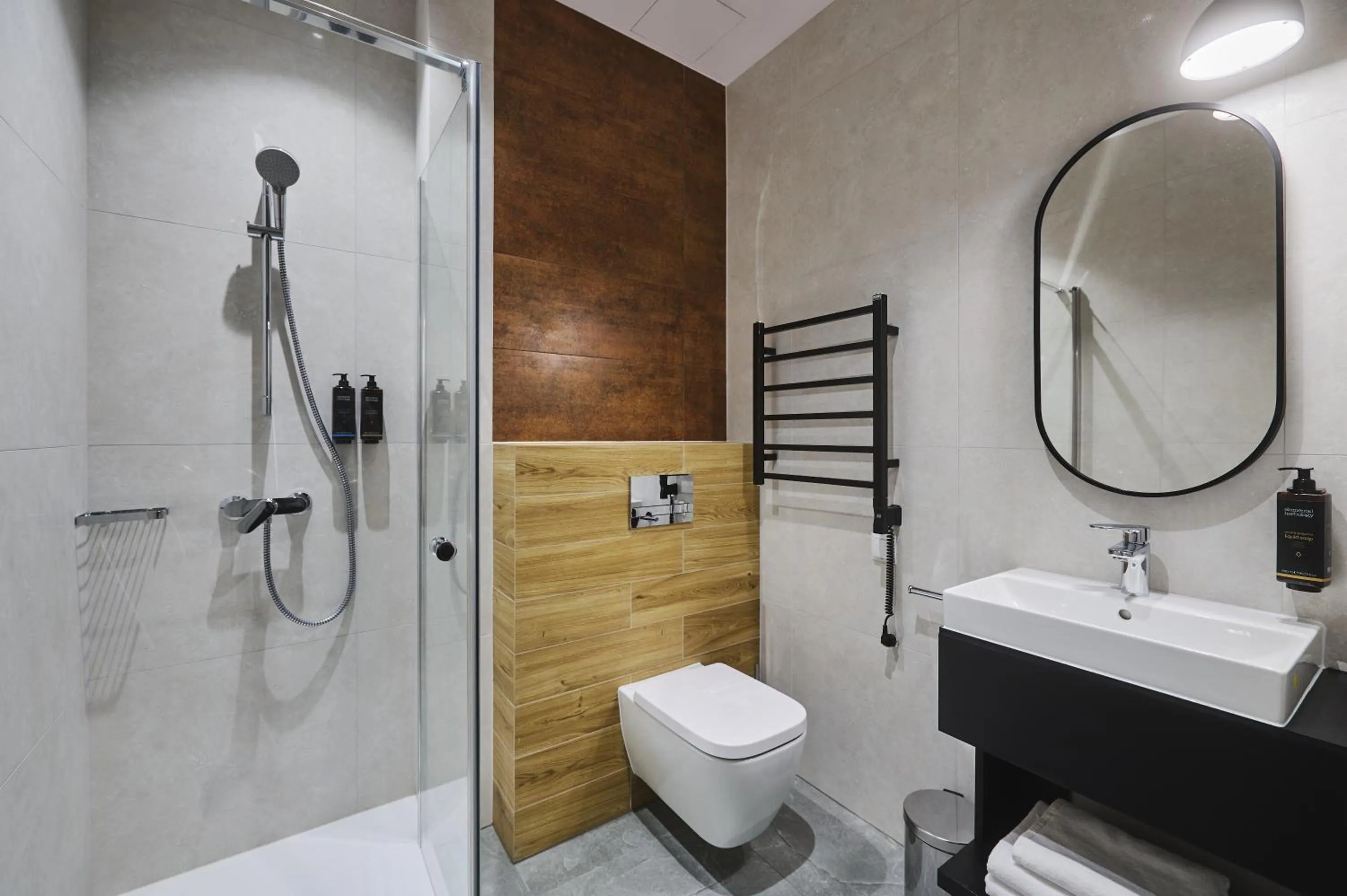 Shower in Hotel Halo Szczecin