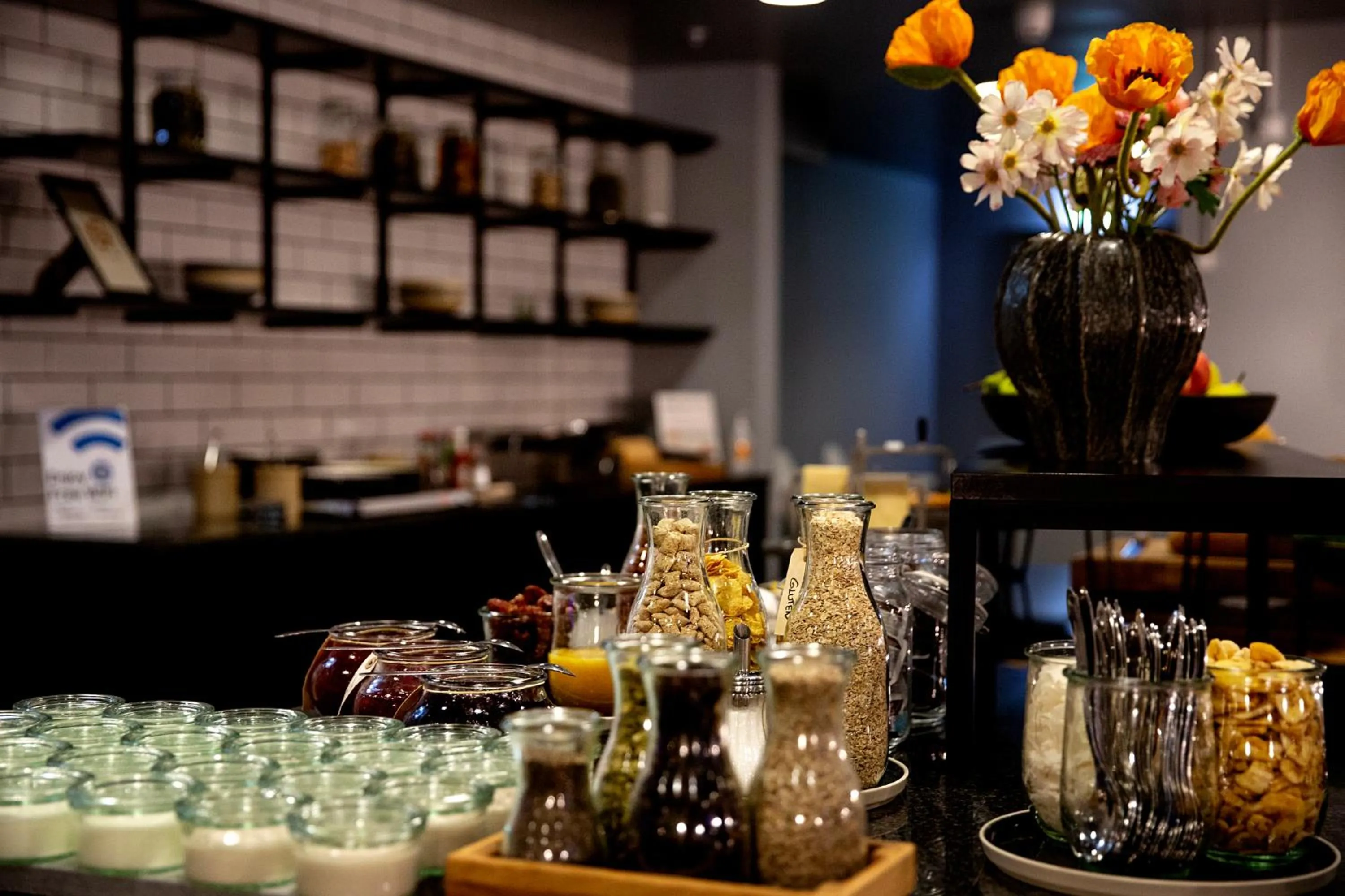 Food and drinks in Cabinn Plus Esbjerg