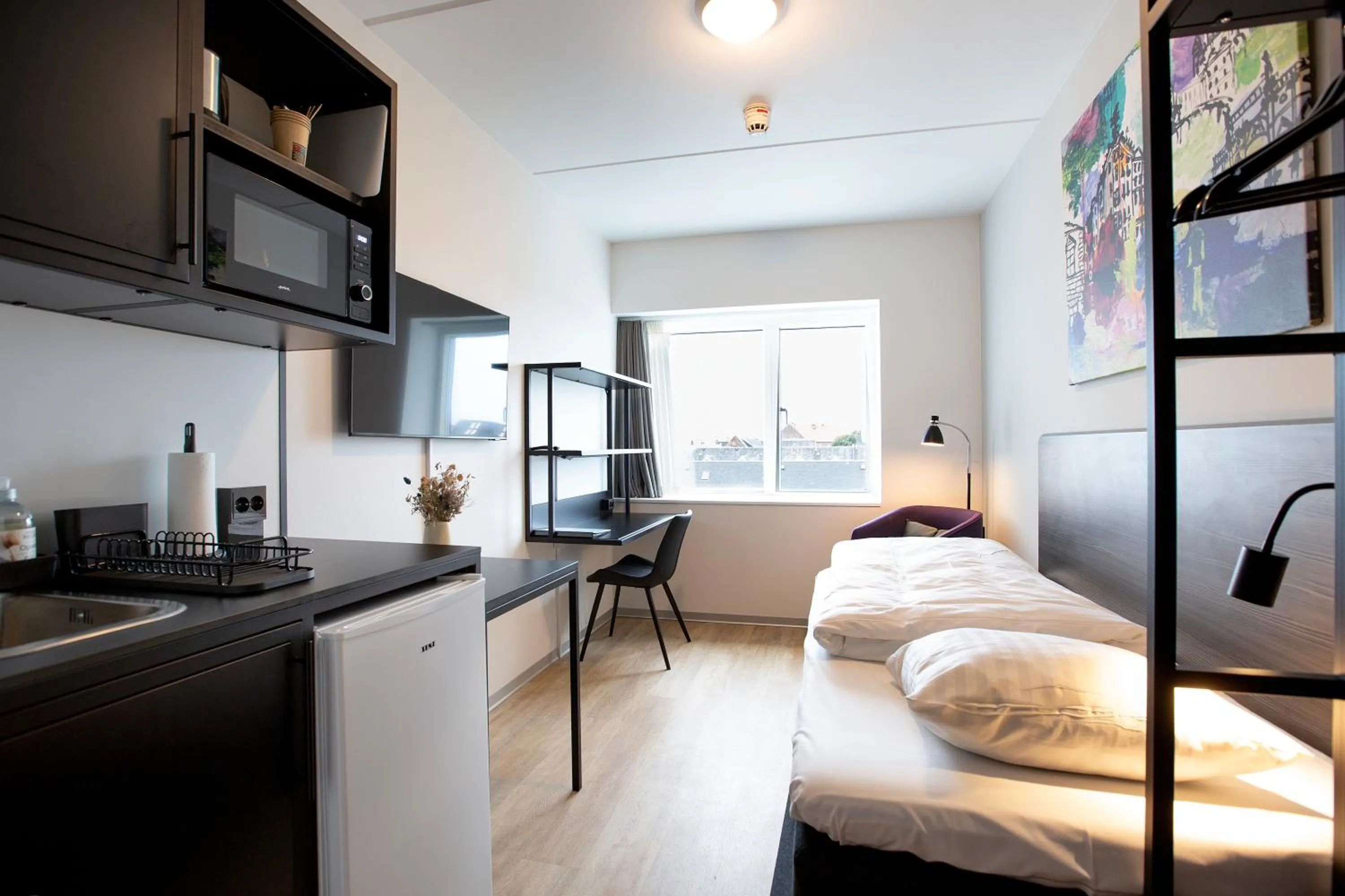 Bed in Cabinn Plus Esbjerg