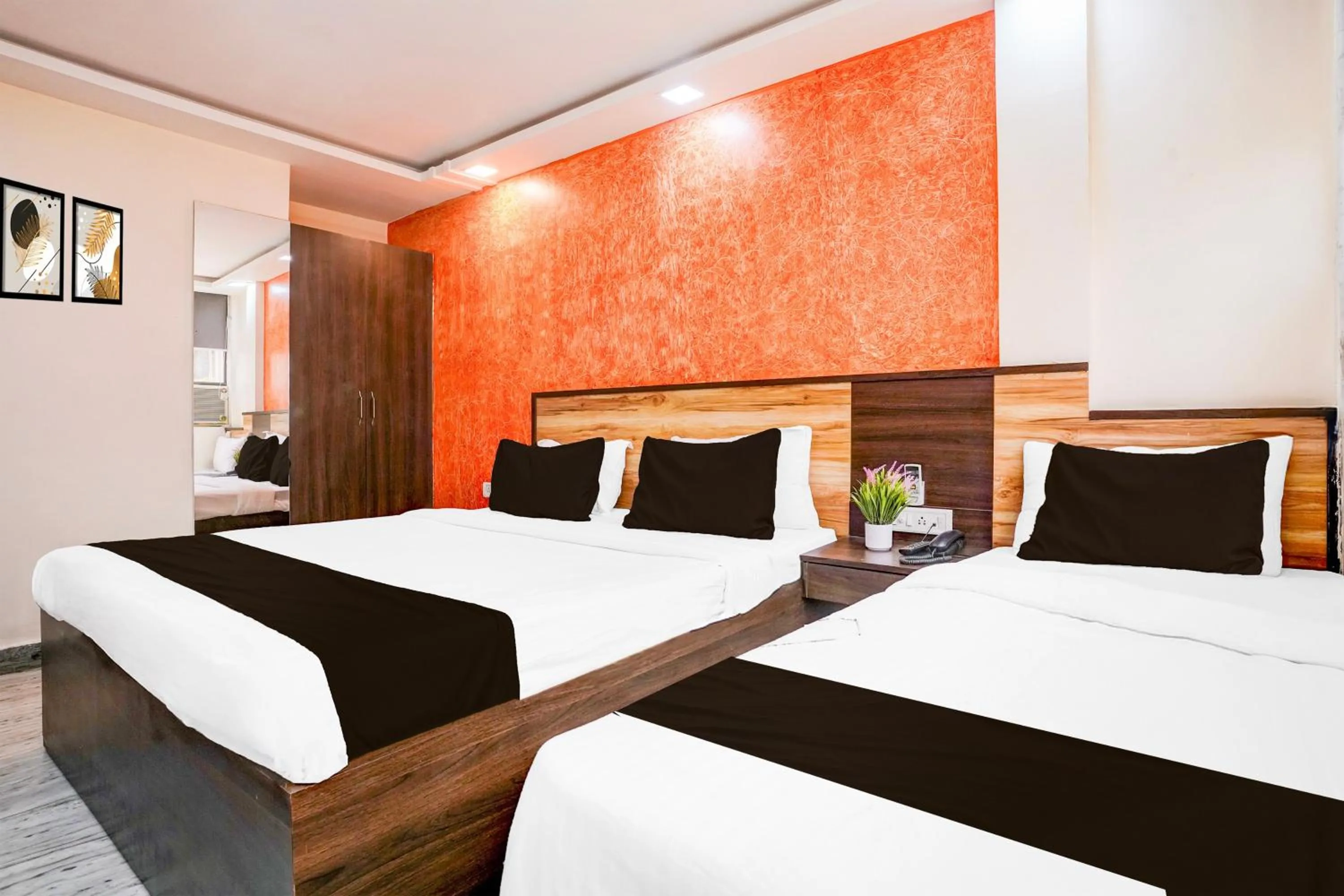 Bedroom in Collection O Sector 5 Sanpada Formerly Opal Comforts