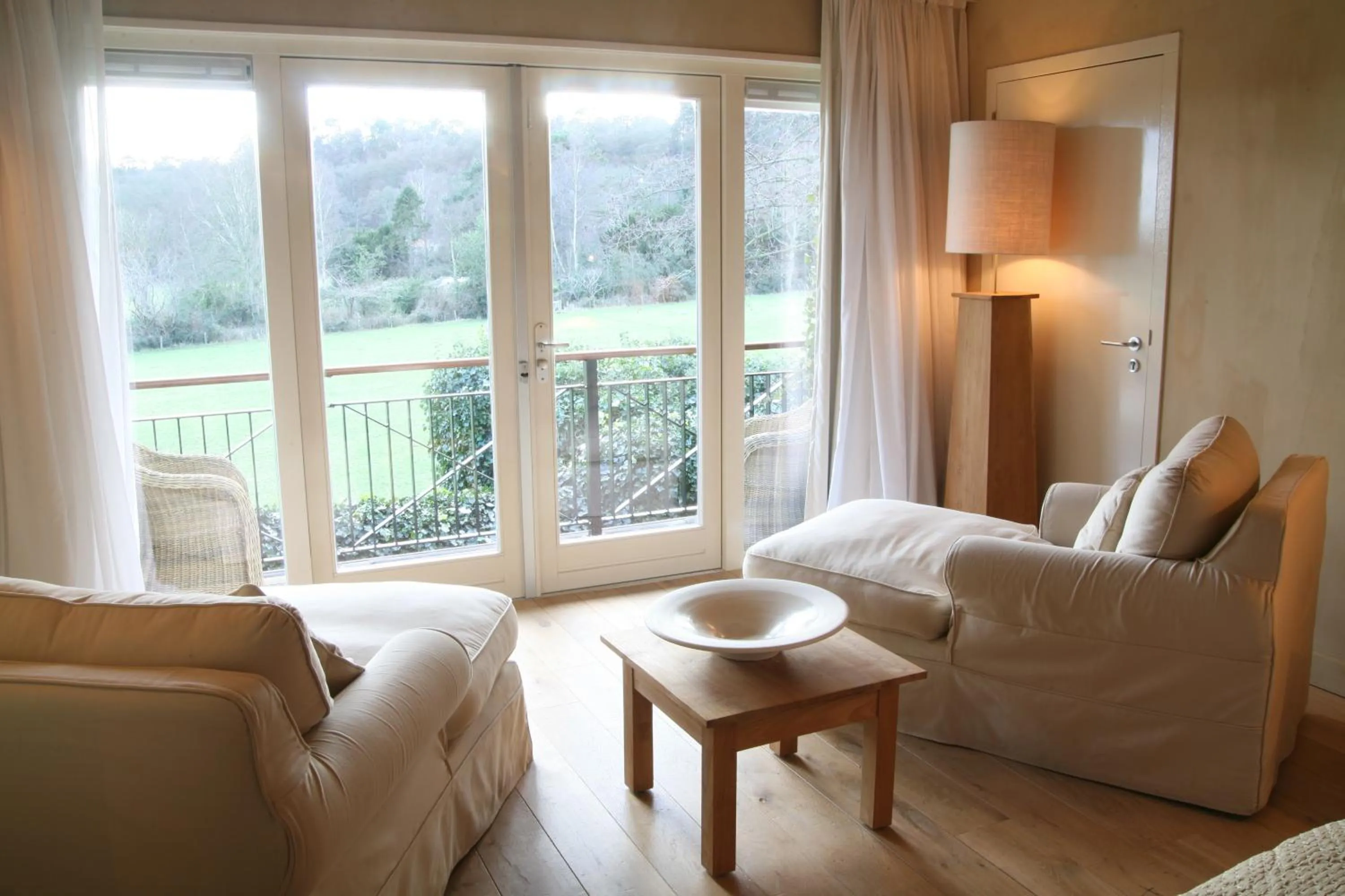 Seating area in Restaurant Hotel Merlet