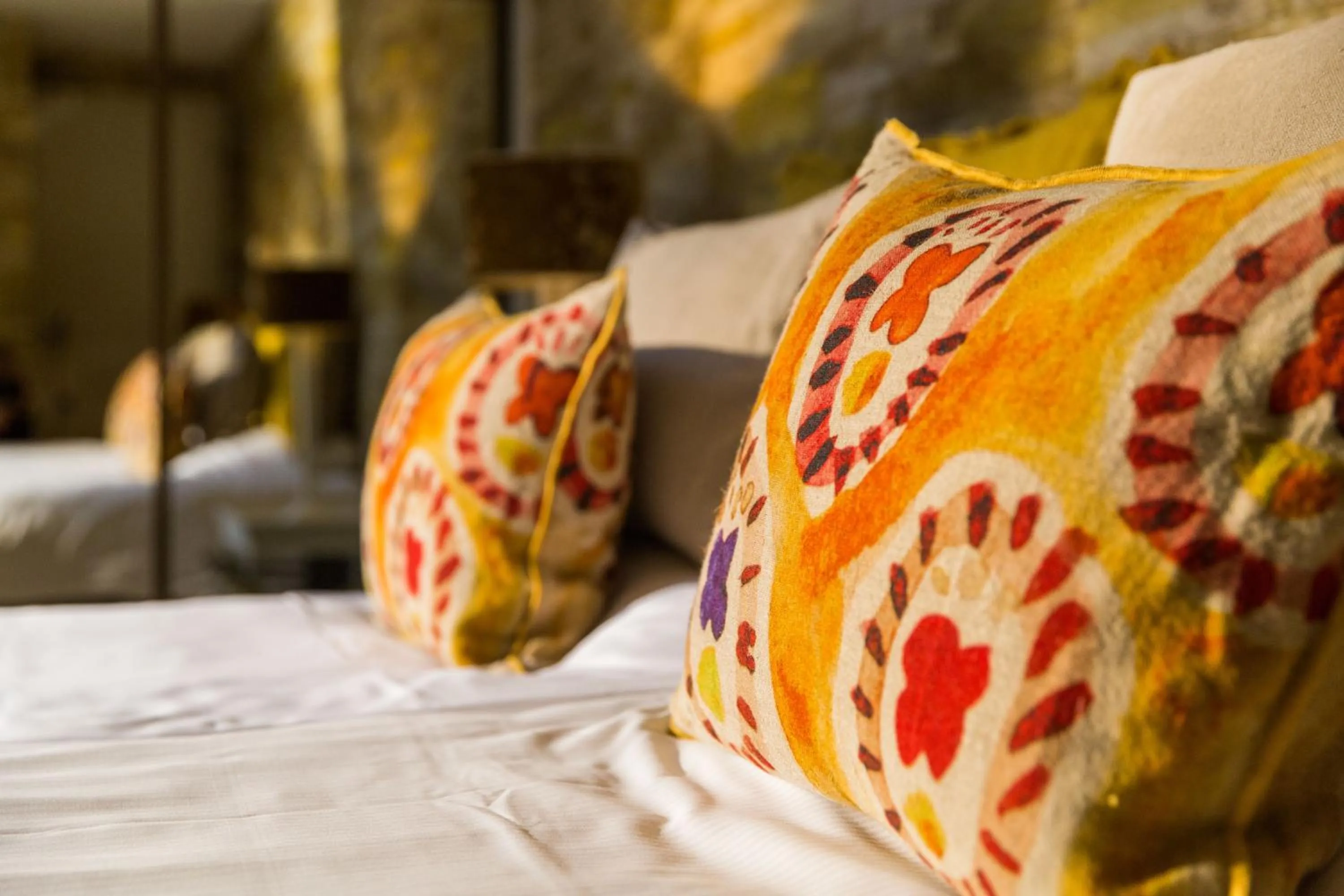 Bed in Restaurant Hotel Merlet