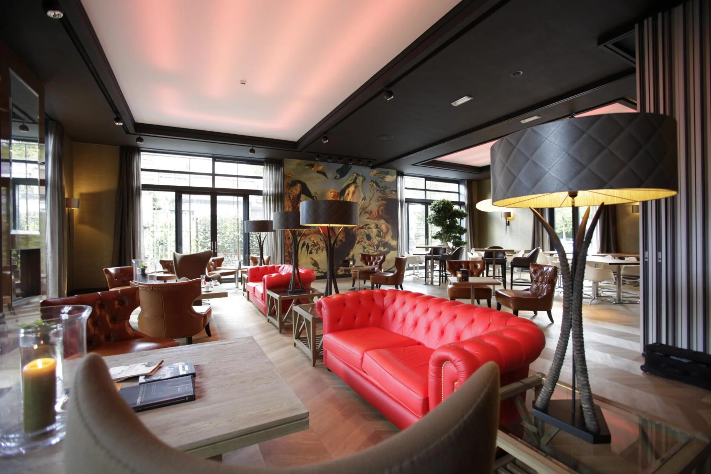 Lounge or bar in Restaurant Hotel Merlet
