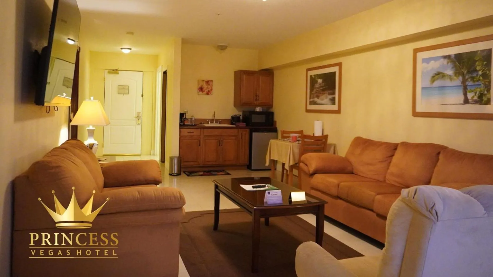 Living room in Princess Vegas Hotel & Casino